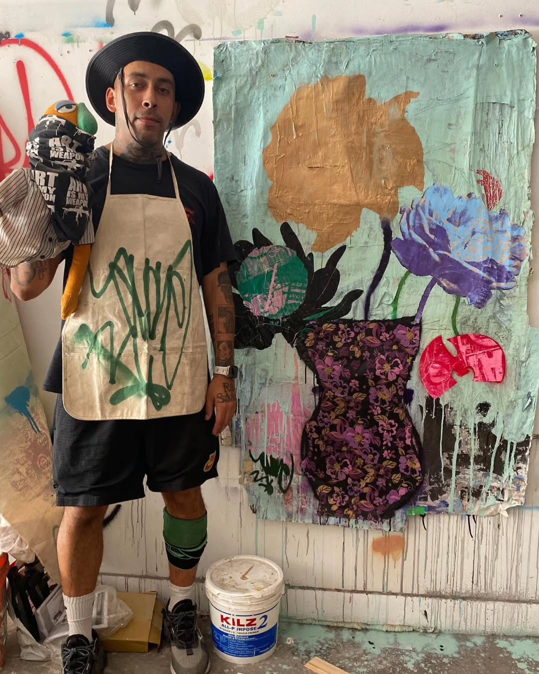 🎯 We’ve had Anthony Vasquez, aka AVone, on our radar for over a year, and we are thrilled to finally welcome him to PaintSpace NOLA for a one-of-a-kind mixed media experience: Print, Paste, Paint.
⭐⭐⭐⭐⭐
"Anthony's workshop was hands down the best workshop I have ever taken!"
-Michele J.
With more than two decades of experience bridging street art, collage, screen printing, and contemporary painting, @avone_art has developed a signature approach built on layers, texture, contrast, and unexpected discoveries. His work combines elements of collage, décollage, silkscreen, graffiti, painting, and found materials to create richly layered compositions full of history, movement, and visual storytelling.
📅 March 21-24, 2027—Anthony will open the doors to his creative process and guide you through techniques including:
• Collage and found-material applications
• Image transfer methods
• Stencil creation and layering
• Silkscreen integration
• Spray paint techniques
• Surface development and distressing
• Building depth through mixed media
Whether you are new to mixed media or looking to push your existing practice in a fresh direction, Anthony will encourage you to experiment, take risks, and explore what happens when different materials, images, and ideas collide.
⭐⭐⭐⭐⭐
"Anthony's workshop cracked me open, ripped me apart, and spit me back out as someone new."
-Faye L.
⭐⭐⭐⭐⭐
"A memory and an experience that will linger in my heart for a lifetime."
-Shirin
☝🏼🔗 Tap the link in our bio to register if you're ready break through creative blocks and bring more depth into your own work.