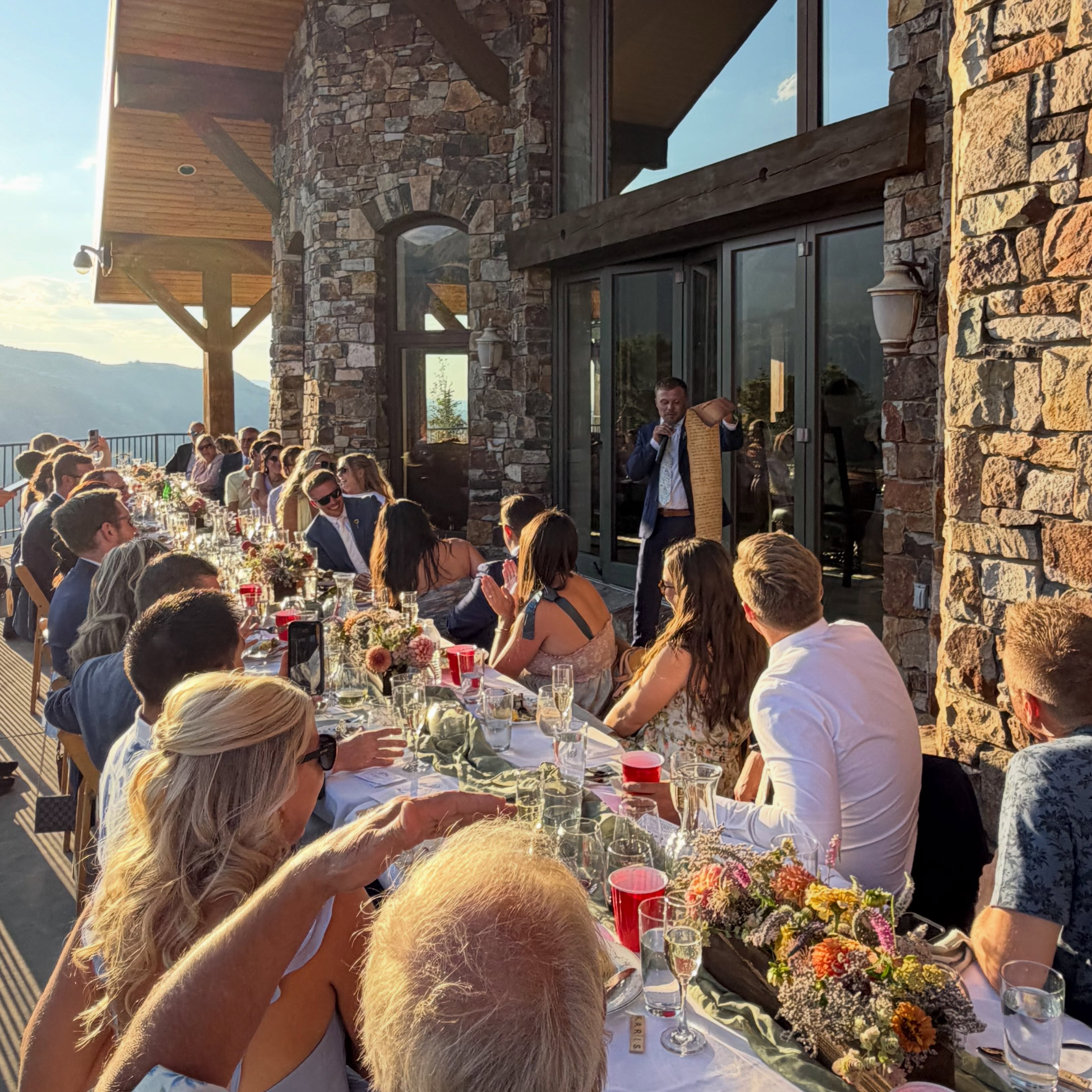 All we want—beautiful speeches in beautiful places… and scrolls 😂 What an amazing night! 8.1.26 @goldmountainouray