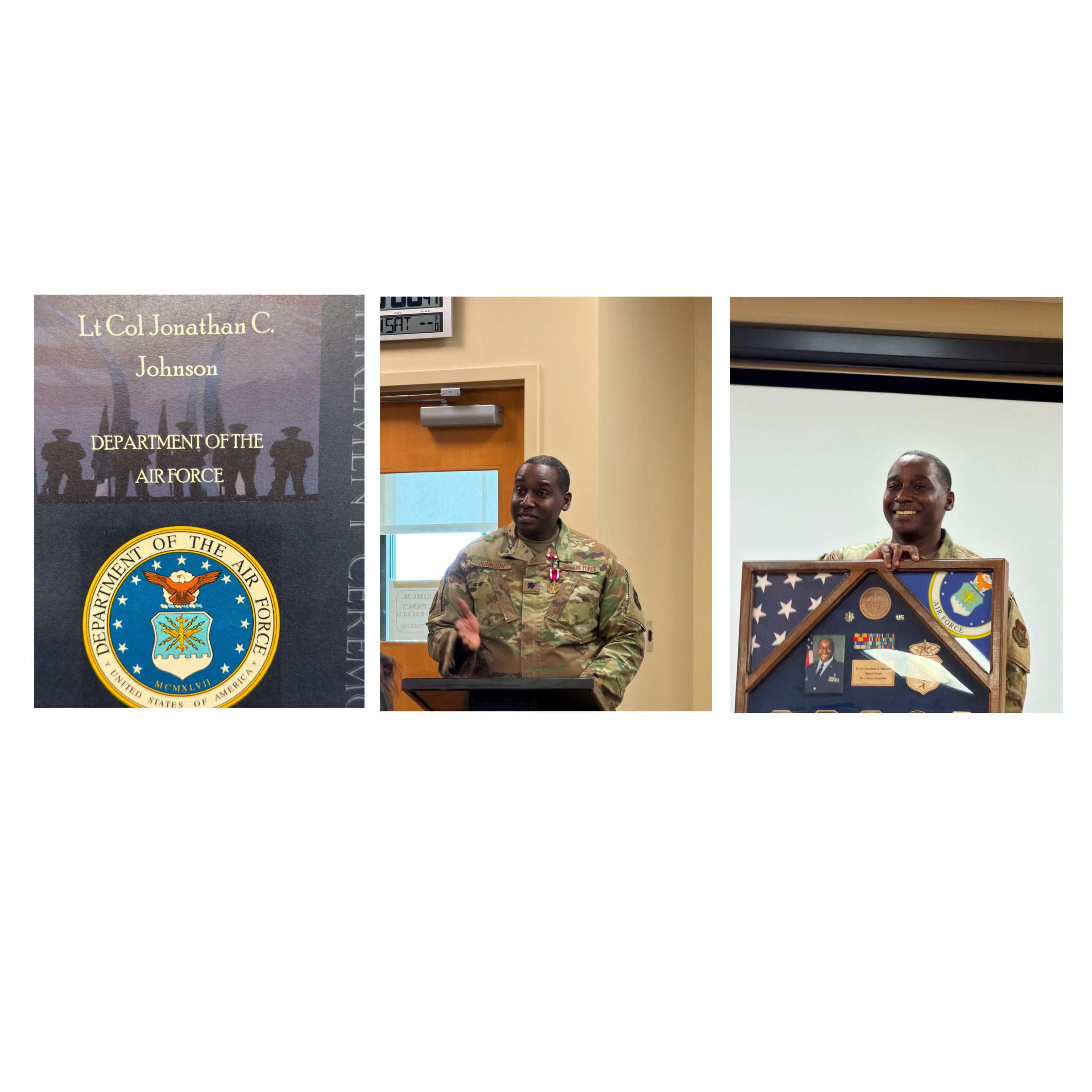 Please join us in congratulating Bro. Johnson on his retirement from the United States Air Force! 🇺🇸💜💛
Throughout his distinguished career, he served our nation with honor, integrity, leadership, and unwavering commitment. His dedication and sacrifice represent the very best of military service and the principles of Omega.
Bro. Johnson , thank you for your service and for setting an outstanding example for others to follow. May retirement bring you continued success, new opportunities, and plenty of well-earned time to enjoy life’s next chapter.
Congratulations, Lieutenant Colonel—mission accomplished and retirement well deserved!🫡⚡️
#USAirForce #USAFRetirement #ThankYouForYourService #OmegaPsiPhi #PurpleAndGold OmegaMan Brotherhood ServiceBeforeSelf MilitaryExcellence