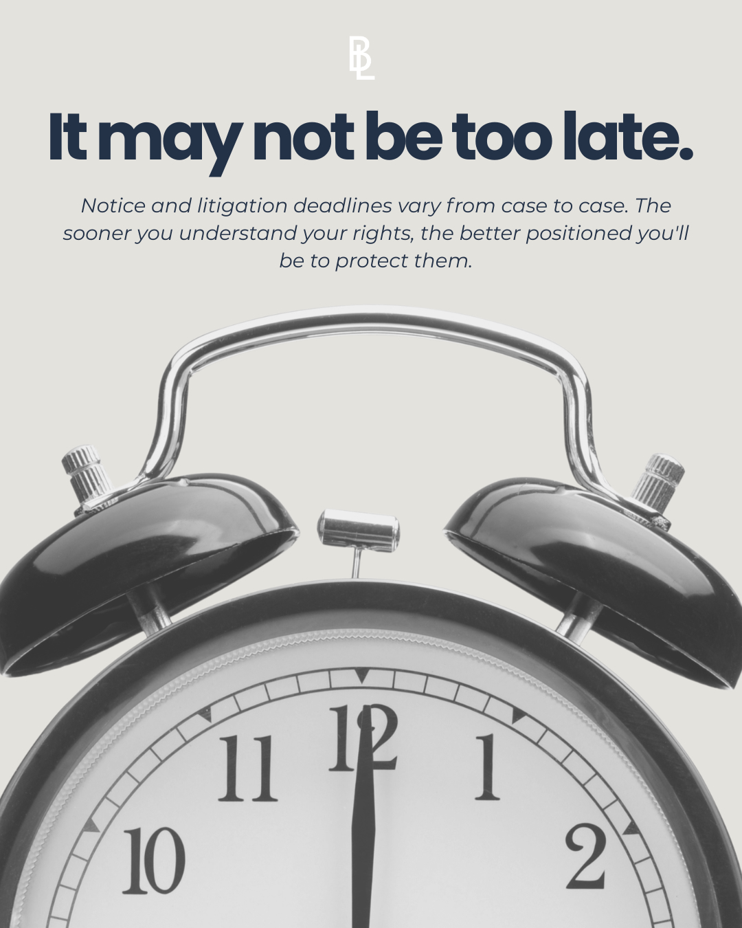 Many people delay contacting a lawyer because they aren't sure whether they have a case.
Notice and litigation deadlines vary from case to case. The sooner you understand your rights, the better positioned you'll be to protect them
If you're unsure, asking questions is always a good first step. If you've been injured due to someone else's negligence, contact Broadbent Law today for a free consultation.