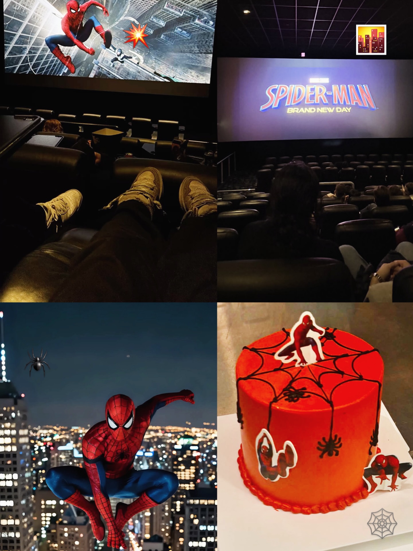 level up your movie night ๐๐ธ๏ธ
#spiderman #marvel #spidermanparty #movietime #miilkcakestudio