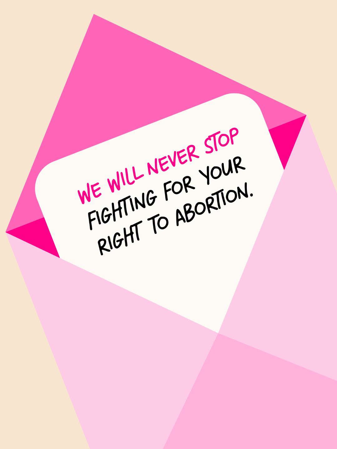 Everyone deserves the right to get lifesaving care — including abortion. ❤️
