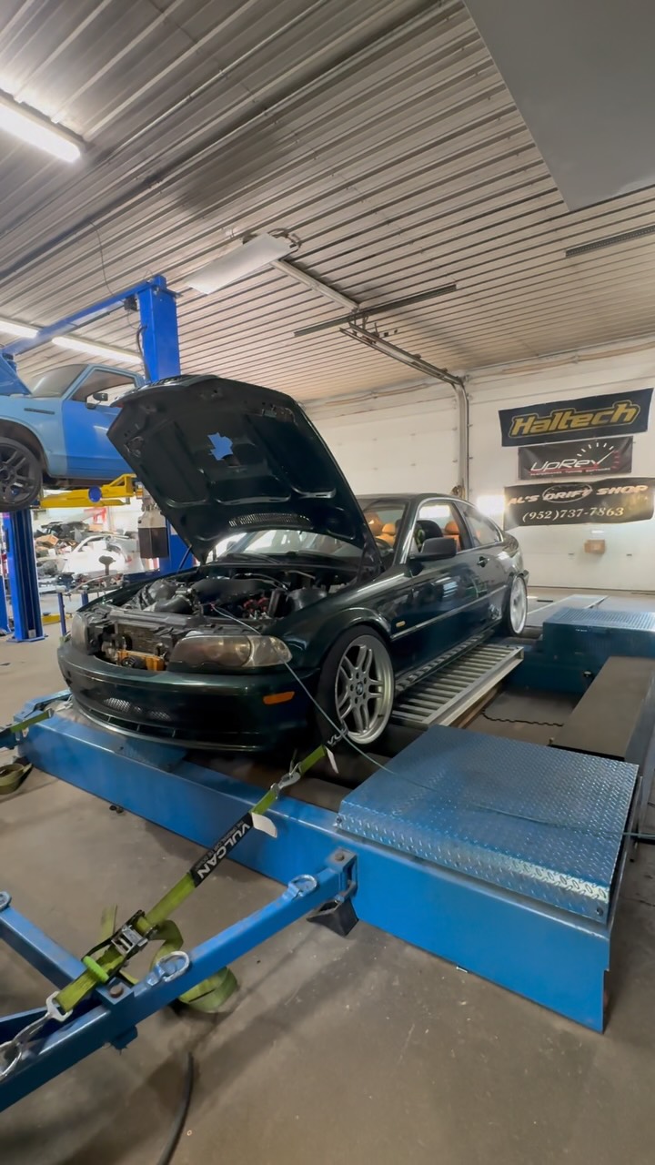 Got the opportunity to tune this beast and share knowledge with the owner and builder of this drift machine. @driftbmws