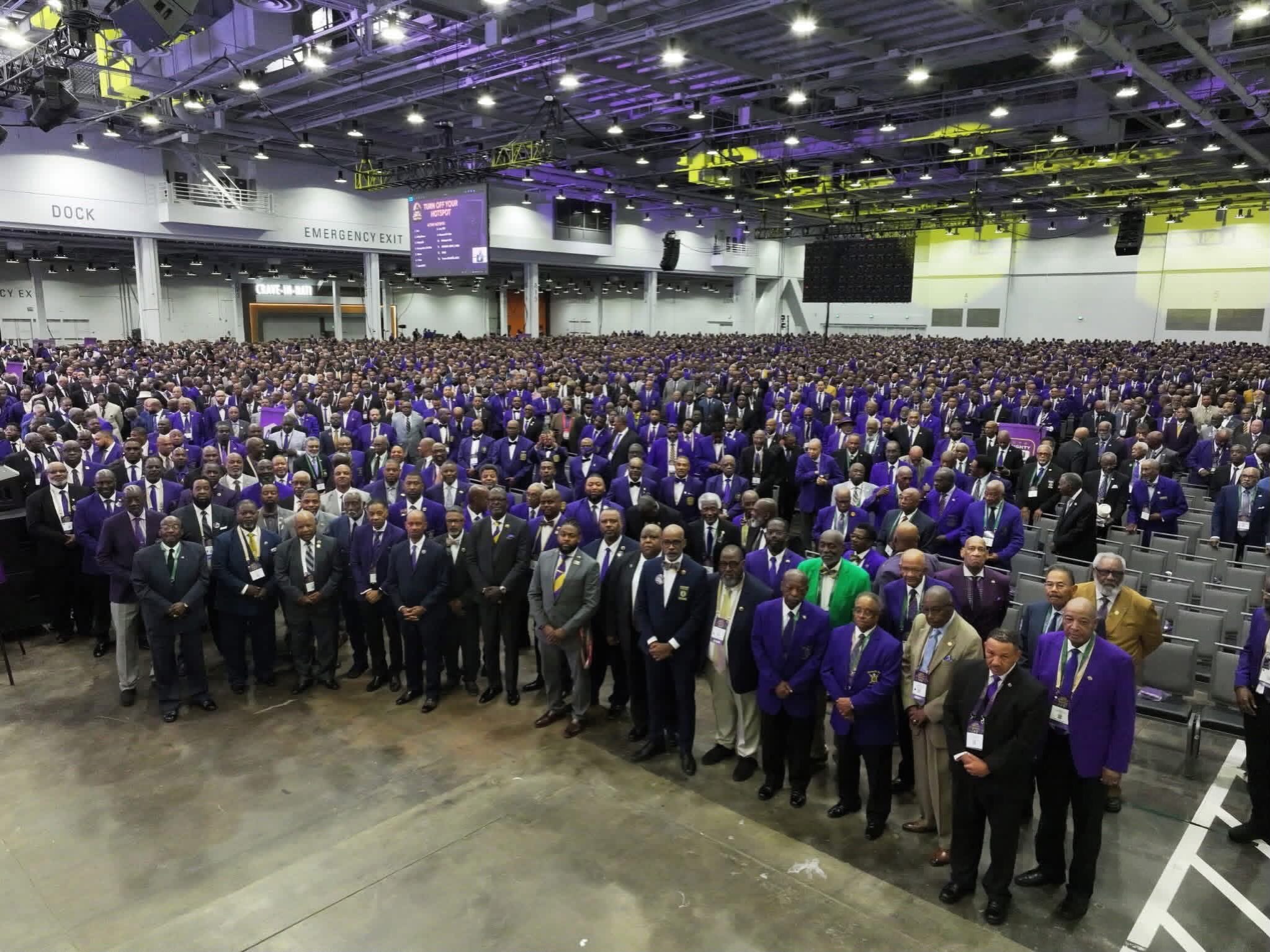 One of the largest turnouts at Conclaveโthousands of Bruhz gathered in unity to handle the business of Omega. ๐๐
A powerful display of brotherhood, leadership, service, and commitment to moving the Fraternity forward.
When Omega calls, the Bruhz answer.โก๏ธ
#OmegaPsiPhi #Conclave #BusinessOfOmega #PurpleAndGold #QuePsiPhi Brotherhood OmegaMen ManhoodScholarshipPerseveranceUplift