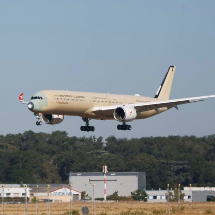 l'AIRBUS A350-1000ULR développé sur mesure pour QUANTAS a effectué un vol de 24h sans interruption le 28 Juillet 2026