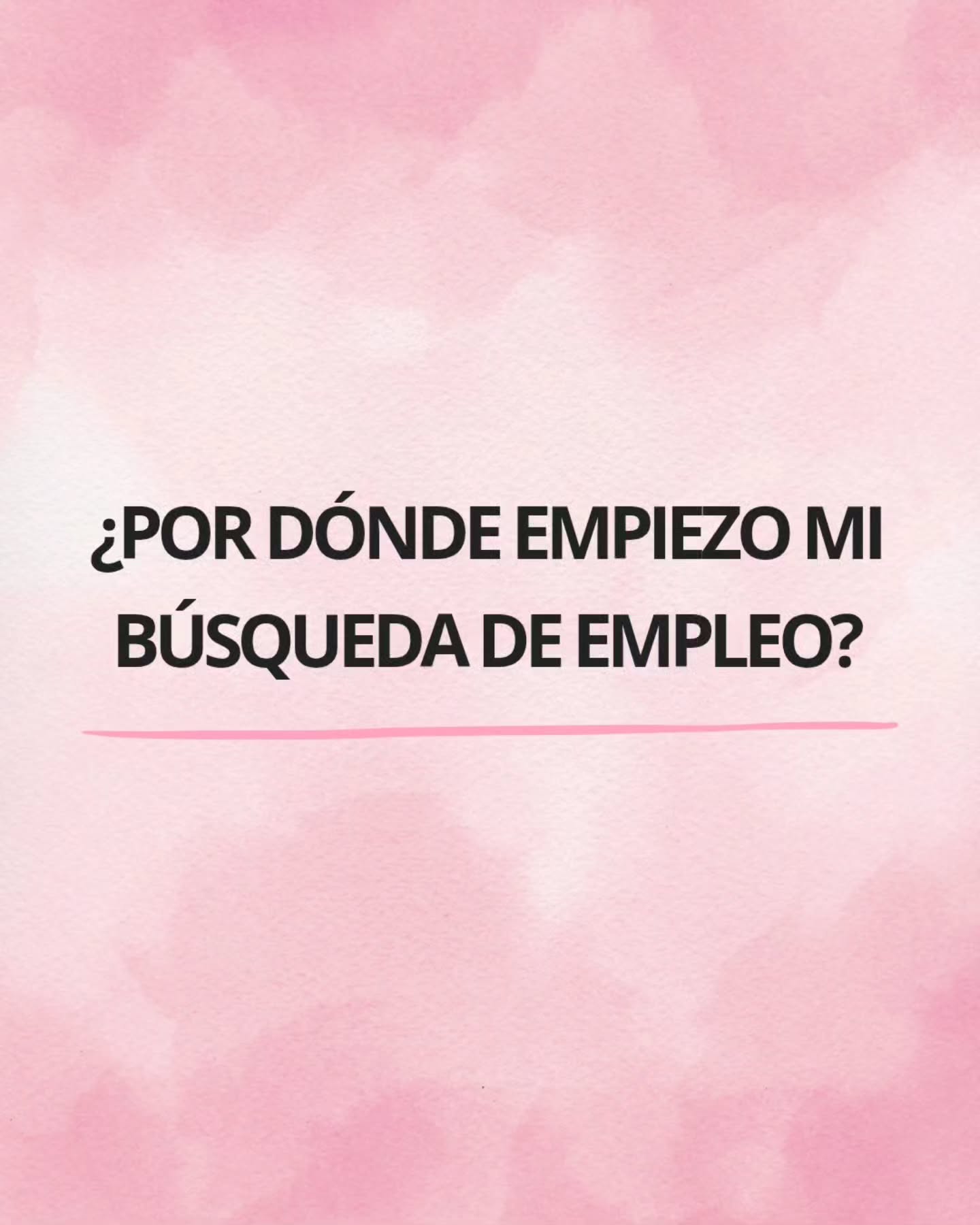 🔎 Estoy buscando empleo… ¿por dónde empiezo?
La búsqueda de empleo requiere organización y una buena estrategia.
En esta publicación encontrarás 5 pasos para comenzar:
✅ Define tu objetivo profesional.
✅ Actualiza tu CV.
✅ Prepara tu perfil profesional.
✅ Organiza tu búsqueda.
✅ Sé constante.
✨Pequeños pasos cada día pueden acercarte a nuevas oportunidades.✨