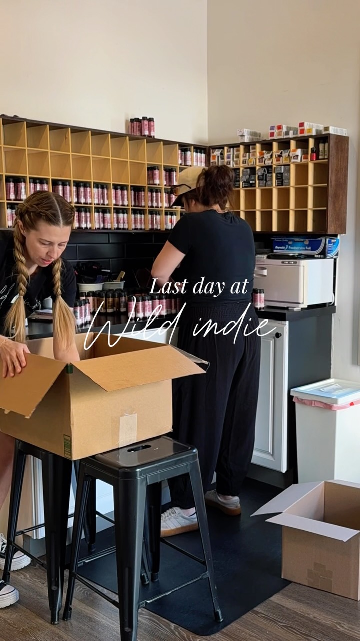 Last day at this Wild Indie. 🖤
All packed up, moved out, and officially ready for our new home. There’s still work ahead before opening day, but today was a huge step closer to it.
So grateful for everything this space gave us — here’s to what’s next. 🔑
Our new address is updated on Google Maps! 📍
