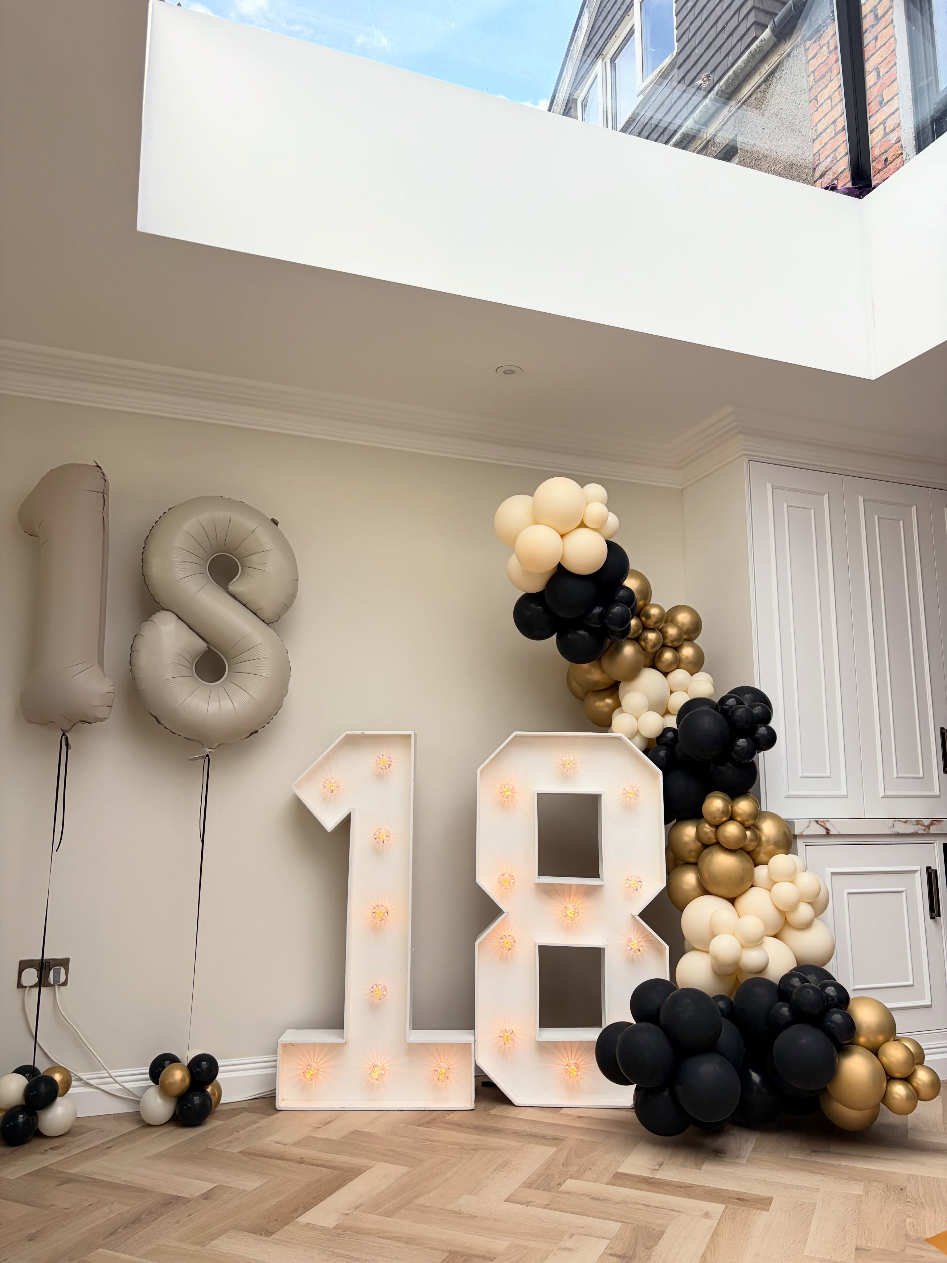Highlight of turning 18 ๐ธ
#lightupnumber #balloonarch #organicballoons