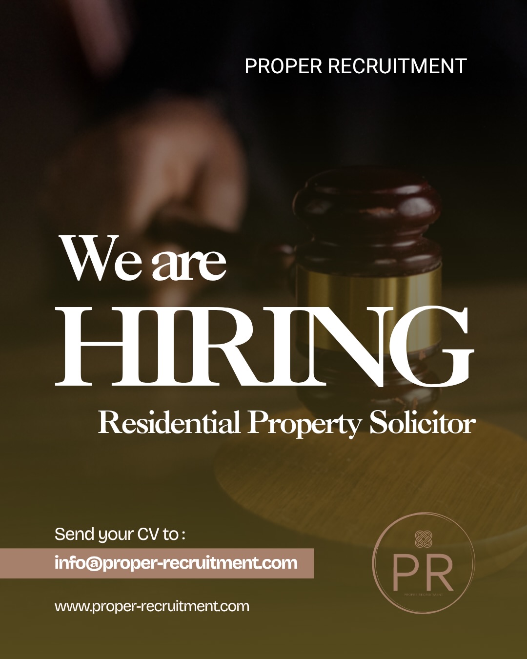 🚨NEW OPPORTUNITY‼️
Happy Friday! 🎉
Qualified at last? Now it’s time to find the role that launches your legal career. ⚖️
Proper Recruitment are working with a highly regarded law firm who are looking for a Property Solicitor to join their growing team in North/Central London. This is a fantastic opportunity to begin your post-qualification career with a supportive firm offering excellent training, high-quality work and genuine long-term progression.
Industry: Legal ⚖️
Role: Property Solicitor 👩💼
Location: North/Central London 📍
Salary: Circa £50,000 - £55,000 per annum 💰
Experience: Newly Qualified 🎓
Benefits: Excellent Bonus Scheme | Opportunity to Progress 🎯
Tenure: Full-Time | Hybrid 🗓️
If you’re ready to take the next step in your legal career and join a firm where you can continue to learn, develop and thrive, this could be your Proper next move 💫
📩 Drop us a message to find out more!
🌐 www.proper-recruitment.com
📧 info@proper-recruitment.com
☎️ 0208 057 4047
#PropertySolicitor #NewlyQualifiedSolicitor #PropertyLaw #Legal #ProperRecruitment
