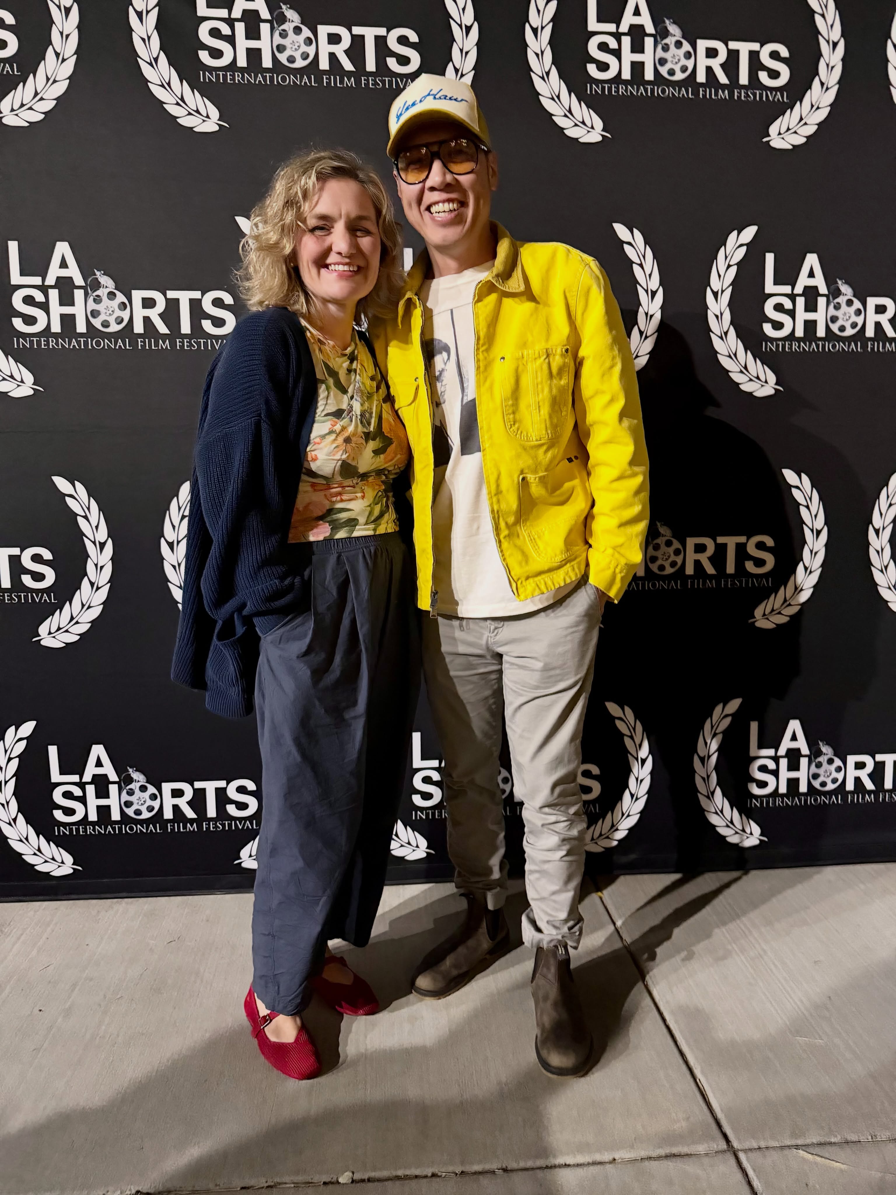 CONGRATS to the multitalented @maybe_tc, TIM CHANG and the premiere screening of his terrific short film END OF DAYS at @lashortsfest! Was honored to be involved and couldn’t be more proud of the touching, heartfelt, hilarious, and hopeful film Tim made.