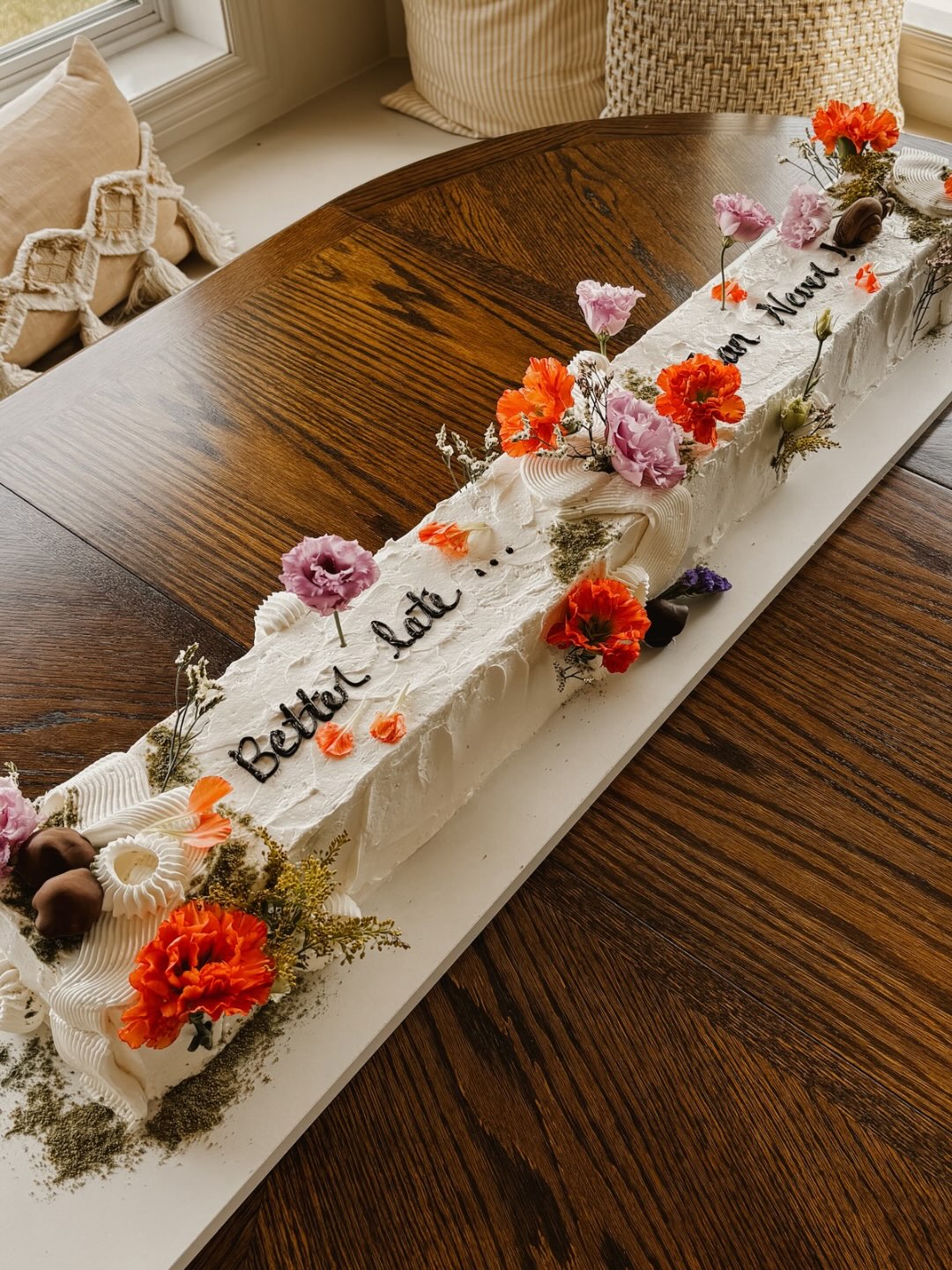 Some milestones take a little longer to reach and that makes celebrating them even sweeter! đ
This cake was created for a graduate who spent years working toward this moment, so the design needed to tell that story. A tiny snail detail became the perfect symbol of the journey: slow progress, persistence, and showing up even when the finish line felt far away! đ Sometimes the sweetest victories are the ones youâve worked the hardest for.
â
Okotoks Custom Cakes, Okotoks Bakery, Calgary Custom Cakes, Calgary Wedding Cakes, Calgary Wedding, Wedding Cakes, YYC Wedding, Wedding Cake Vendor, YYC Bakery, Dessert Table, Wedding Dessert Bar, Wedding Dessert Vendor