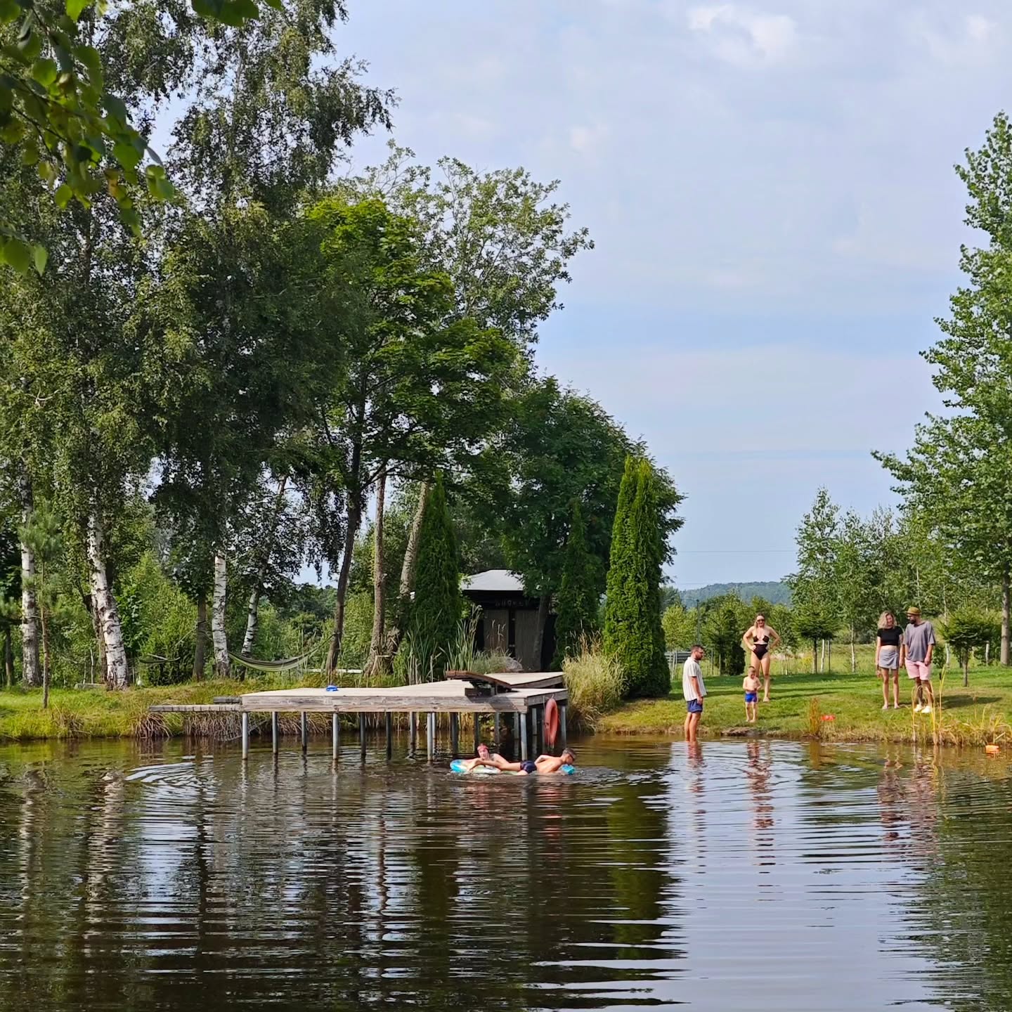 A perfect summer day at YKD Camping Land 😎
Slow summer days by the pond 🏖️
The weekend starts here ☀️
#ykdcamping #summerseason #perfectweekend #campsitelithuania #petfriendlycamping
