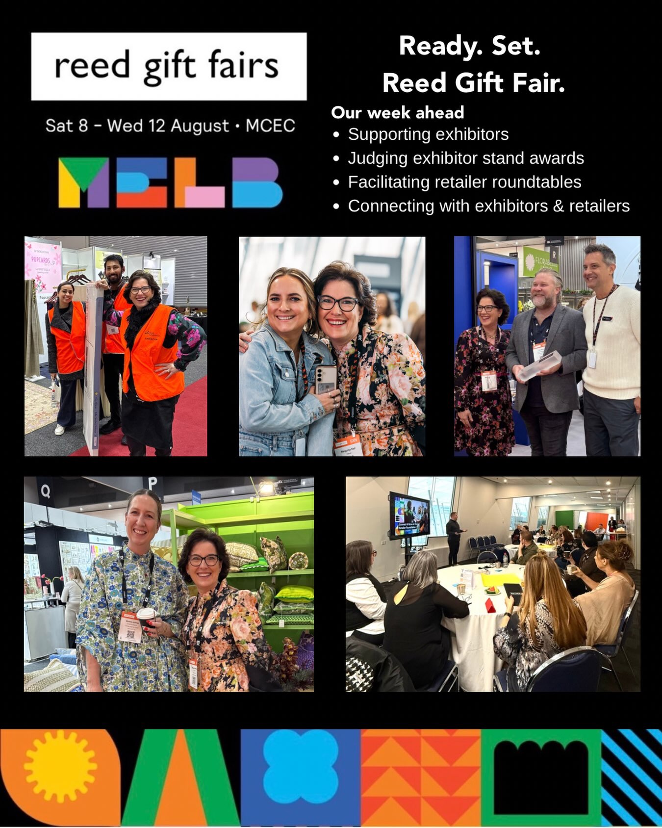 Reed Gift Fair Melbourne.
Hundreds of conversations.
Thousands of products.
Endless inspiration.
Reed Gift Fair - where products, people and possibilities come together, and we can’t wait to be part of it.
From bump in and stand judging to Retailer Roundtables and industry catch-ups, we’re looking forward to great conversations, new ideas and catching up with so many passionate people along the way.
Will we see you there?
#reedgiftfair #retaillife #livebreatheretail #tradeevent #melbourne