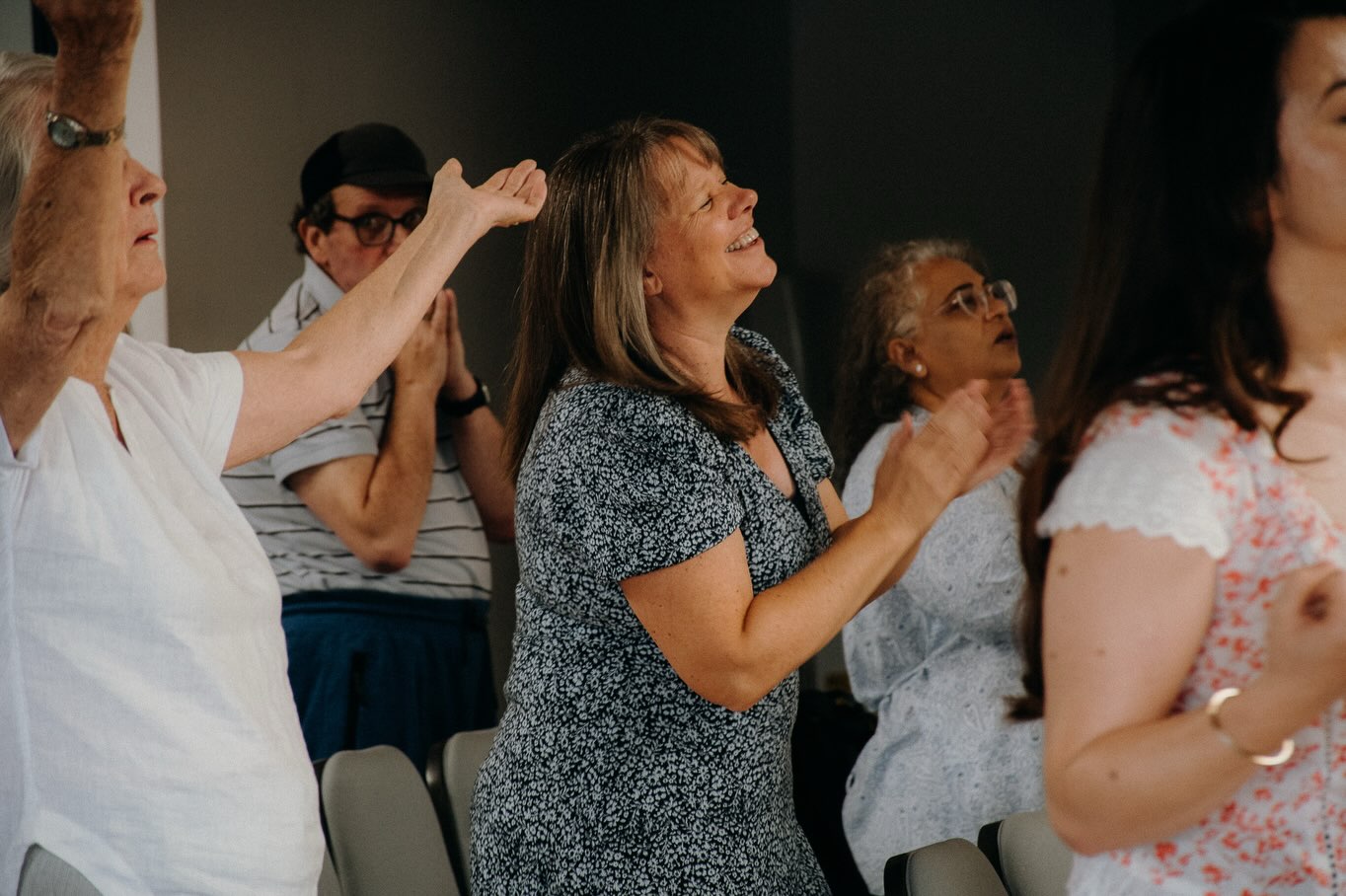 Itβs always a joy to gather together to worship Him ππ»