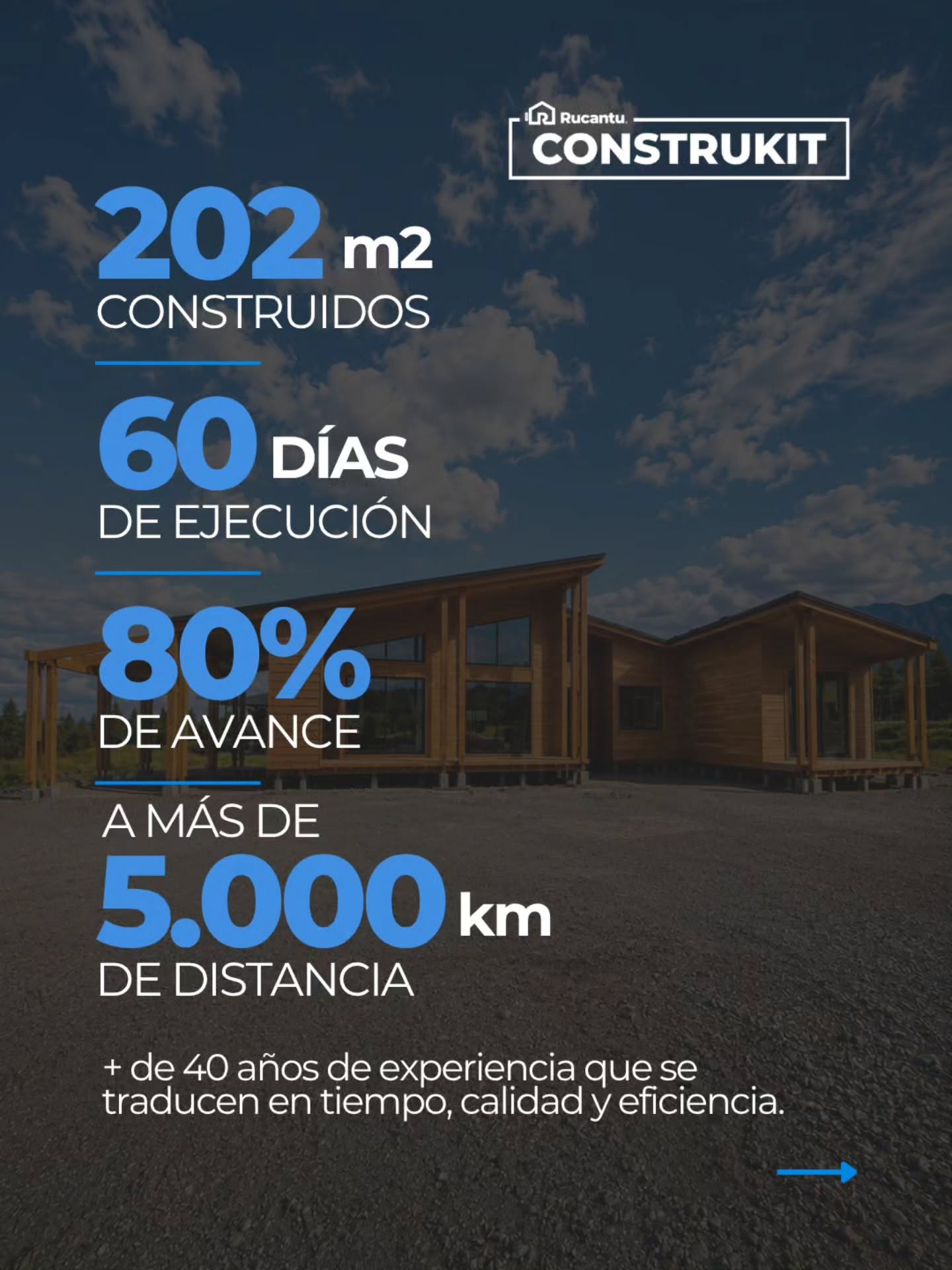 ¿La distancia es un desafío para construir? Definitivamente ¡NO! 🌎
Este proyecto de 202 m², desarrollado para un cliente en Panamá 🇵🇦, demuestra que cuando existe una planificación rigurosa, ingeniería ⚙️, modelación BIM 💻, fabricación CNC y procesos constructivos industrializados, la ubicación deja de ser una limitante.
⏱️ En solo 60 días alcanzamos un 80% de avance, a más de 5.000 kilómetros de nuestras instalaciones.
📐 No se trata solo de construir; se trata de desarrollar cada proyecto con un sistema que reduzca la incertidumbre, optimice los tiempos y asegure que lo diseñado sea exactamente lo que se construye. ✔️
📍 Si estás pensando en construir en el norte, la zona central o el sur de Chile 🇨🇱, te invitamos a conocer nuestra forma de trabajar.
💡 Seguro nuestra metodología aportara una nueva perspectiva para la forma de desarrollar tu proyecto.
🔎 Te invitamos a explorar los fundamentos técnicos que impulsan nuestras construcciones en sección INFOTÉCNICA:
🌐 www.construkit.cl/infotecnica (Link en la bio)