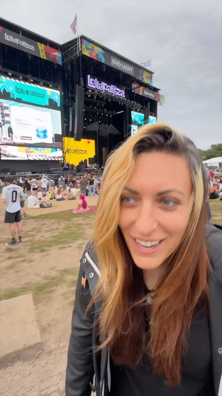 So much fun at @lollapalooza with @smashingpumpkins directing the broadcast LIVE And special thanks to my awesome AD @alexnolanmusic and imag director @southerndiscomfort1312 and a really awesome video team on the Bud Light stage! And So good to see @selenamoshell crush it with @zaralarsson !! Thanks to my boy @_millerai for trusting me with it!