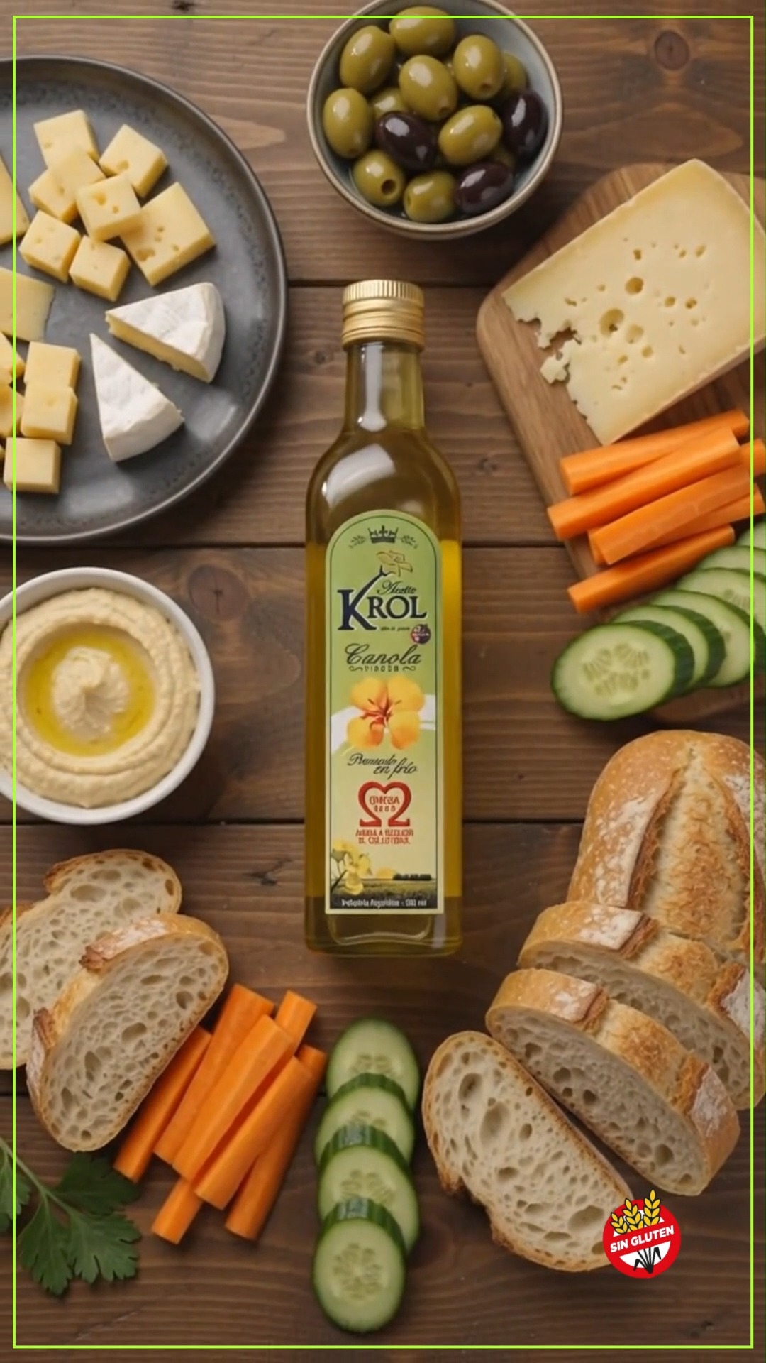 🧀🥕 Una buena picada no necesita ser complicada... solo necesita buenos ingredientes.
Con verduras frescas, quesos, aceitunas, pan tostado y el toque de Aceite de Canola Virgen KROL, podés transformar cualquier reunión en un momento para disfrutar.
Porque una buena picada también puede ser saludable💚
🌿 ¿Qué no puede faltar en tu picada?
Te leemos en los comentarios. 👇
📌 Guardá este reel para tu próxima juntada y etiquetá a esa persona que siempre organiza la picada.
#KROL #AceiteDeCanola #PicadaSaludable #ComerRico #Recetas #Picadas #CocinaSaludable #SinTACC #Omega369 #PrensadoEnFrio #ComidaCasera #ElegíKROL #VidaSaludable #FoodReels #RecetasFáciles