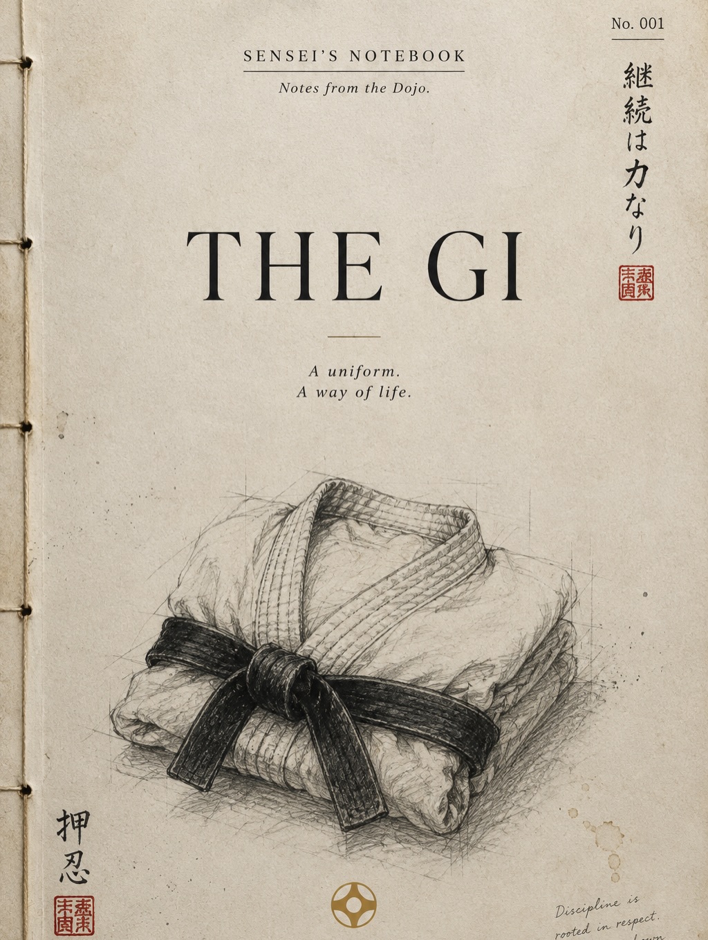 SENSEI’S NOTEBOOK — No. 001 | The Gi
A gi is one of the first things a karateka receives, yet its value cannot be bought.
At first, it is simply fabric. Over time, it carries the marks of training—countless hours on the tatami, moments of perseverance, lessons in humility, and the quiet commitment to return, again and again.
A clean gi reflects respect. A worn gi reflects dedication. Both deserve care.
In Kyokushin, what we wear is never more important than how we choose to train. The gi does not define the karateka; it simply bears witness to the journey.
Every training begins the same way: by putting on the gi. Every training ends with a different version of yourself.
What was the first lesson your gi ever taught you?
#kyokushin #karate #sensei #notebook