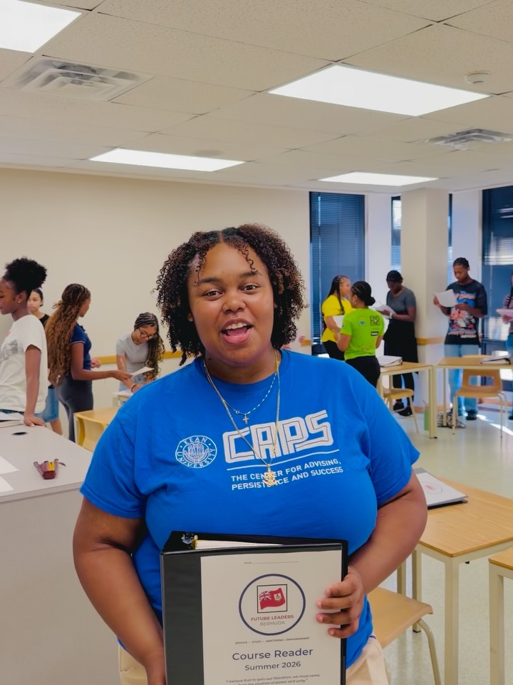 FLB BTS EPISODE 3: Programme Day 1!
Our teaching team, including 2019 FLP alum Malay Robinson, have officially kicked off our 2026 cohort. The curriculum binders are open and the discussions have started!
👊🏽❤️🇧🇲