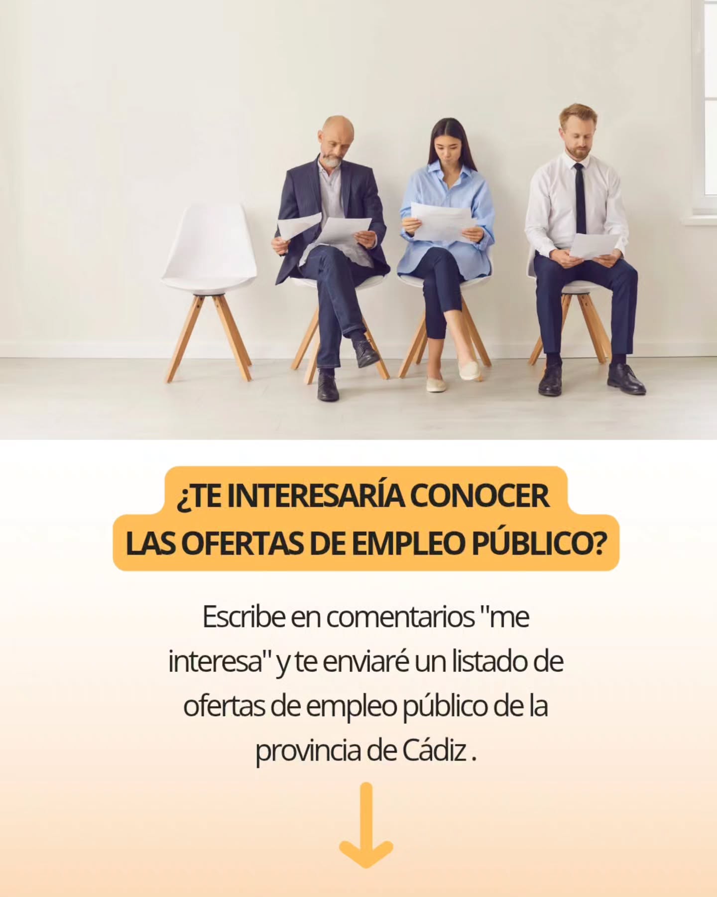 ¿Te interesaría conocer las ofertas de empleo público de la provincia de Cádiz?
Escribe en comentarios "me interesa" y te enviaré un listado de ofertas de empleo público de la provincia de Cádiz.
👇🏽