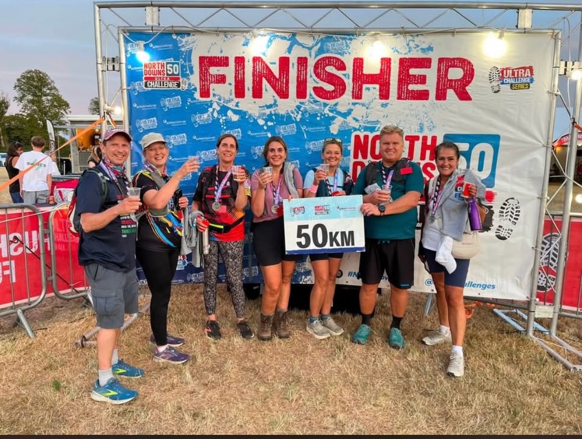 🙌 They did it! .. in just over eleven hours. Many blisters later, we are so grateful to this lot for raising more money for The Layberry Foundation and completing the 50k Ultra Challenge.
Thank you to everyone who has donated already - it’s hugely appreciated 🙏For those of you who haven’t had the chance, and are able to, it’s not too late! 👏 to do this head over to The Layberry Foundation ☀️