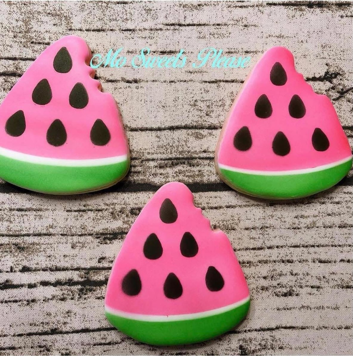 Celebrating #NationalWatermelonDay! #Watermelon #decoratedcookies #douglassvillepa