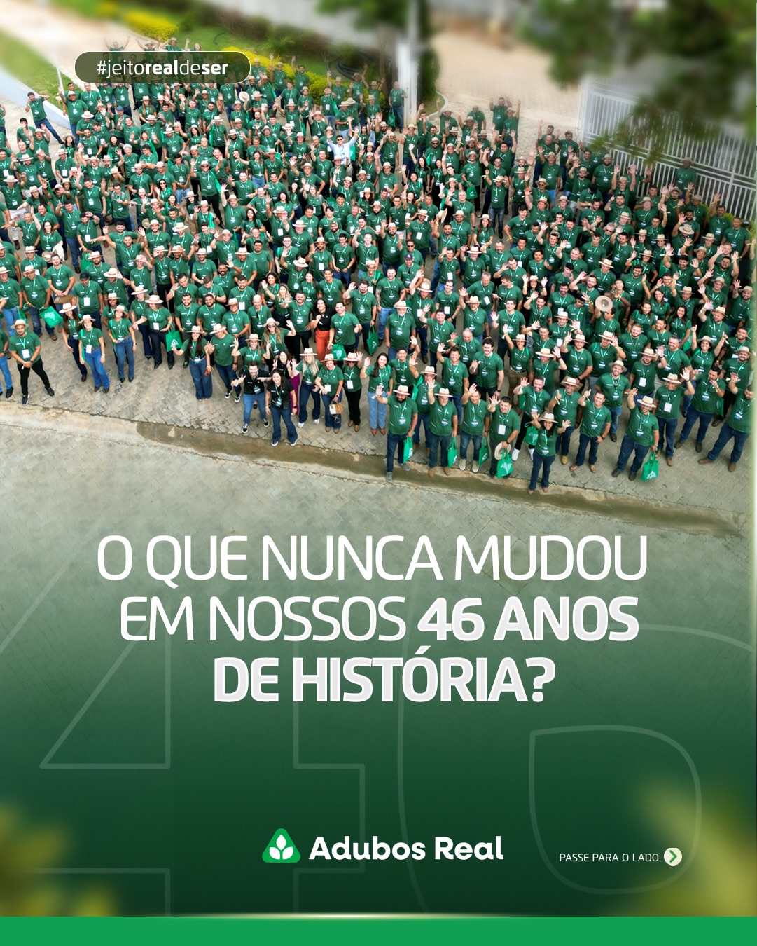 São 46 anos acompanhando as transformações do agro brasileiro, aprendendo com o campo e construindo uma história ao lado de quem produz. 🌱
Chegamos até aqui graças à confiança de clientes, parceiros e colaboradores que fazem parte dessa trajetória.
Agradecemos por cultivarem essa história com a gente. 💚
#adubosreal #comemoração #46anos #trajetoria #agrobrasil