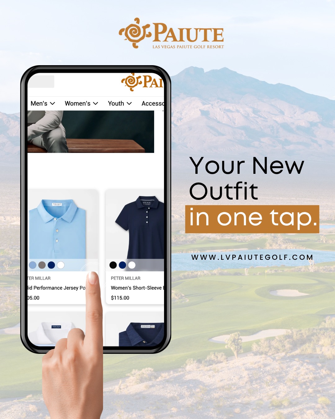 โณ Bring a piece of the desert oasis home.
Shop the official Las Vegas Paiute Golf Resort online store for exclusive resort merch + premium brands like Peter Millar, Under Armour, FootJoy & more. Real. Pure. Golf. Now just a click away.
๐ Shop now: www.lvpaiutegolf.com
#golf #lasvegasgolf #golfstore #desertgolf #lvpaiutegolf