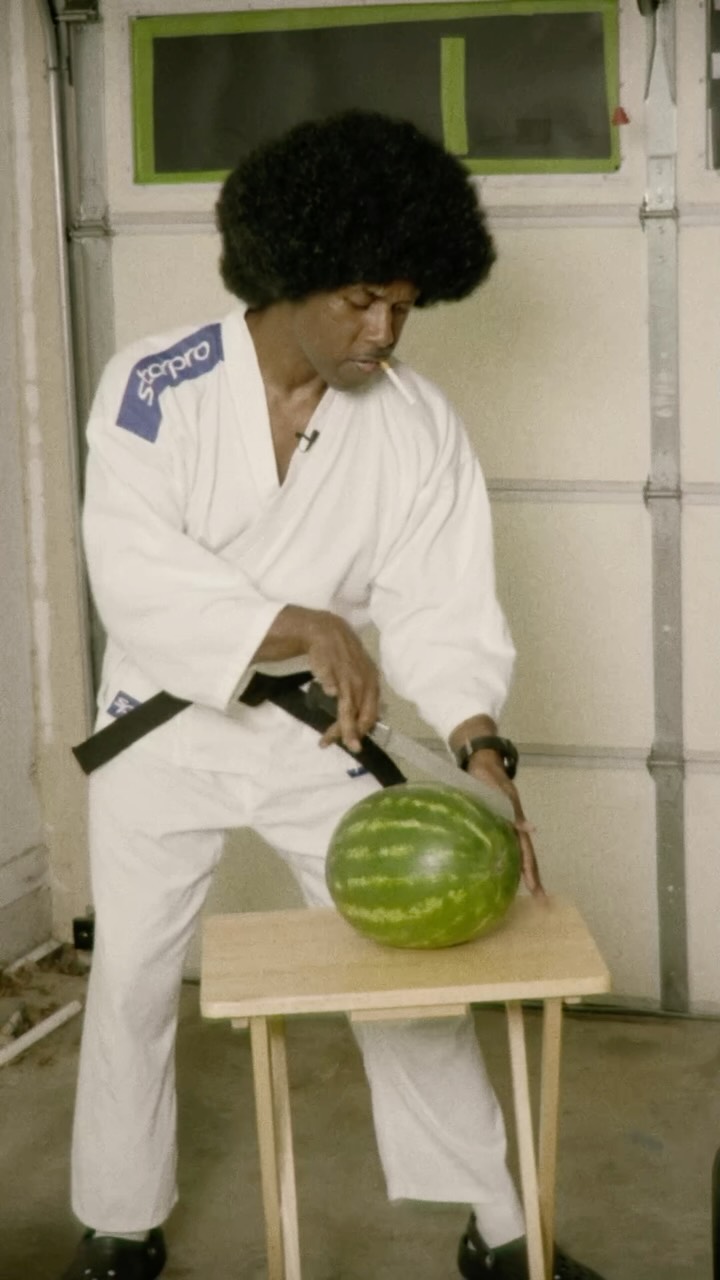 I have cometh to teach all who have the courage to listen. Shut up and learn from the best. #LarryDickem #kungfu #comedy #watermelon