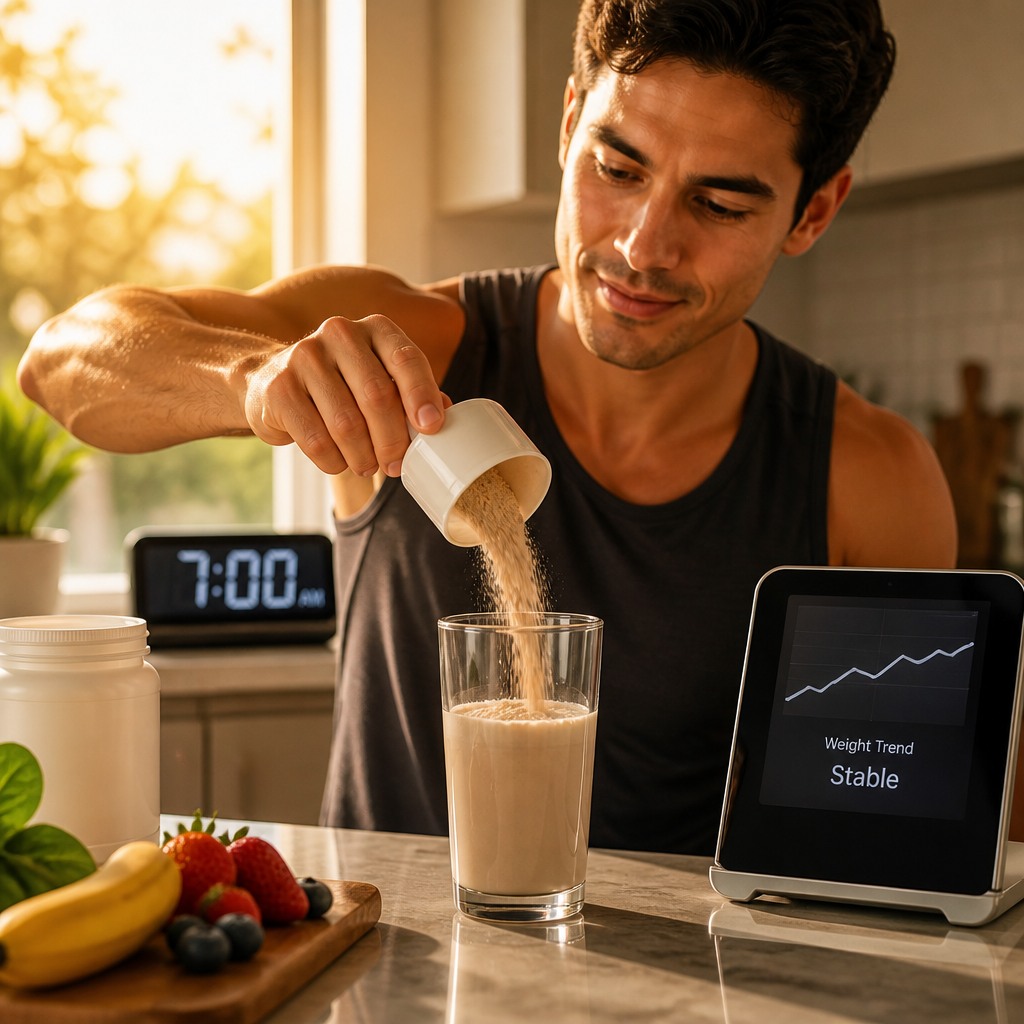 Start your day like Bruce: a simple morning protein routine that keeps energy steady and cravings away. I swap my usual breakfast for a Herbal Nutrition protein shake within an hour of waking - it’s quick, filling and backed by research. With Bruce Campbell’s coaching and our guaranteed-results approach, many clients lose an average of 4-6 kg while feeling more energetic. Try it for a week and notice the difference. Link in bio. 💪🌞🥤🔥
What morning swap could help you today? Tell me below.