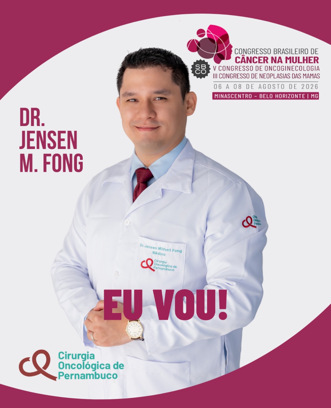 O compromisso com a excelência passa pelo aprendizado contínuo.
O cirurgião oncológico Dr. Jensen M. Fong representa a COP no Congresso Brasileiro de Câncer na Mulher 2026, evento que reúne especialistas de todo o país para discutir avanços, desafios e perspectivas no tratamento dos cânceres que acometem as mulheres.
Participar de encontros científicos como este fortalece a troca de experiências e contribui para que o conhecimento mais atual chegue à prática clínica, beneficiando diretamente nossas pacientes.
🤝 Conte com a COP.
@sbco_oficial
#cirurgiaoncologica #equipeCOP #sbco #saudedamulher