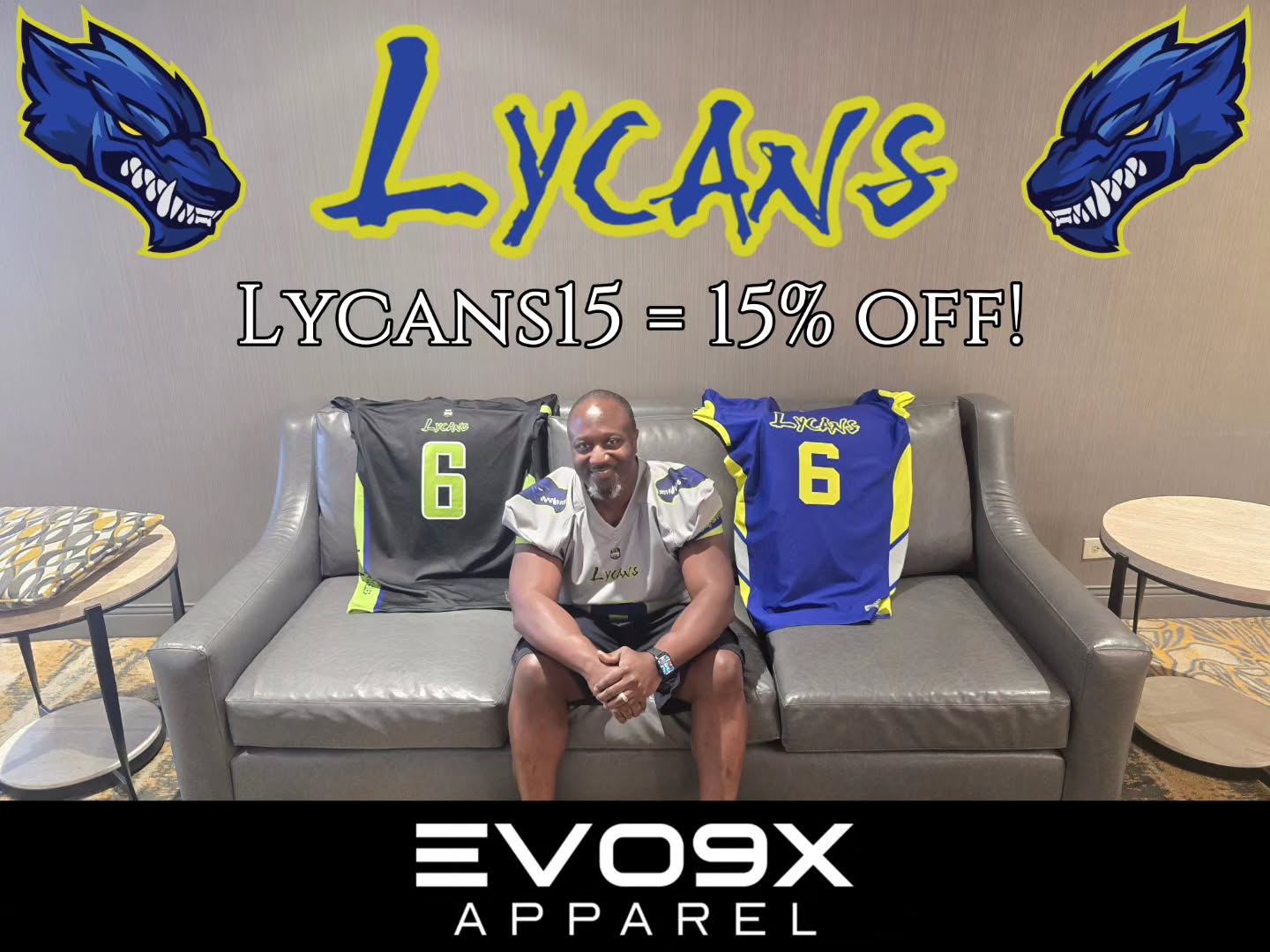 Get gameday ready with official @losangeleslycans and @evo9x! Enter code lycans15 for 15% off your purchase!
๐: (Lycans/Evo9X link in bio)
#MakeAnImpact #HowlAtTheMoon #LycAngeles #NewMoon #CTN