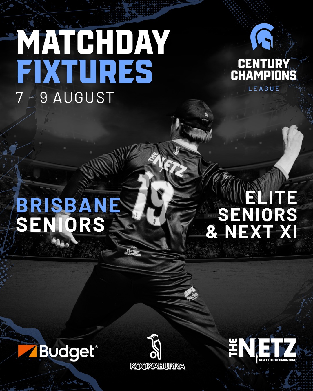 Brisbane Seniors fixtures are NOW LIVE!
The countdown is on. The Century Champions League Brisbane Seniors gets underway this weekend, with teams from across the country ready to battle it out.
Check out the full fixture, lock in your games and come down to catch some of Australia's best cricket in action.
📍 Northern Suburbs DCC
🗓️ Friday, 7th August to Sunday, 9th August 2026
🌐 centurychampionsleague.com
Who are you backing? 👇
#CenturyChampionsLeague #CCLBrisbane #BrisbaneCricket #RepresentativeCricket #CricketAustralia #WeekendCricket #WhereChampionsRise