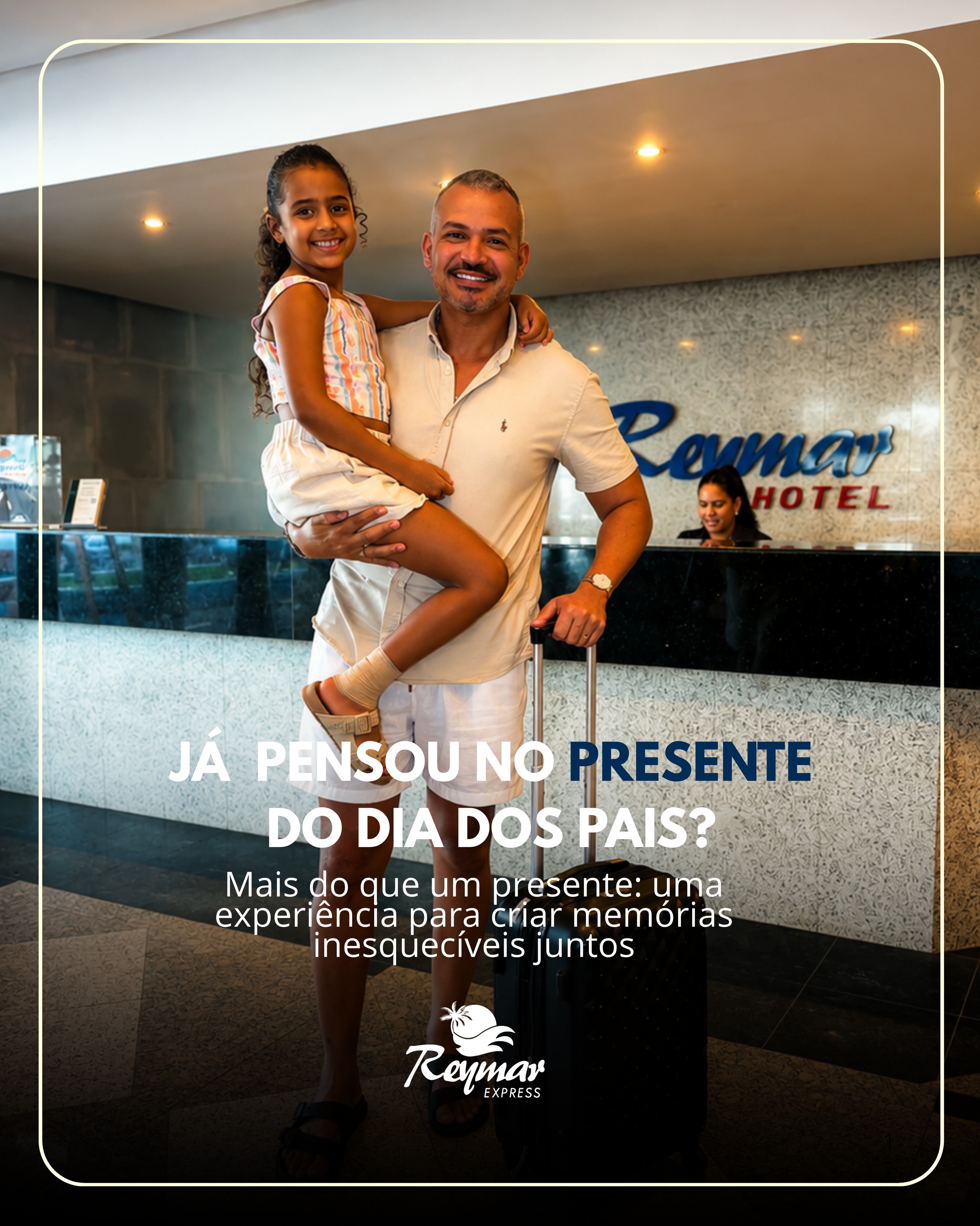 🌊 Viva dias de descanso, conexão e felicidade em um dos cenários mais bonitos de Maceió.
Feliz Dia dos Pais a todos aqueles que transformam momentos simples em lembranças para sempre. ❤️
📍 Hotel Reymar onde as melhores histórias em família começam.