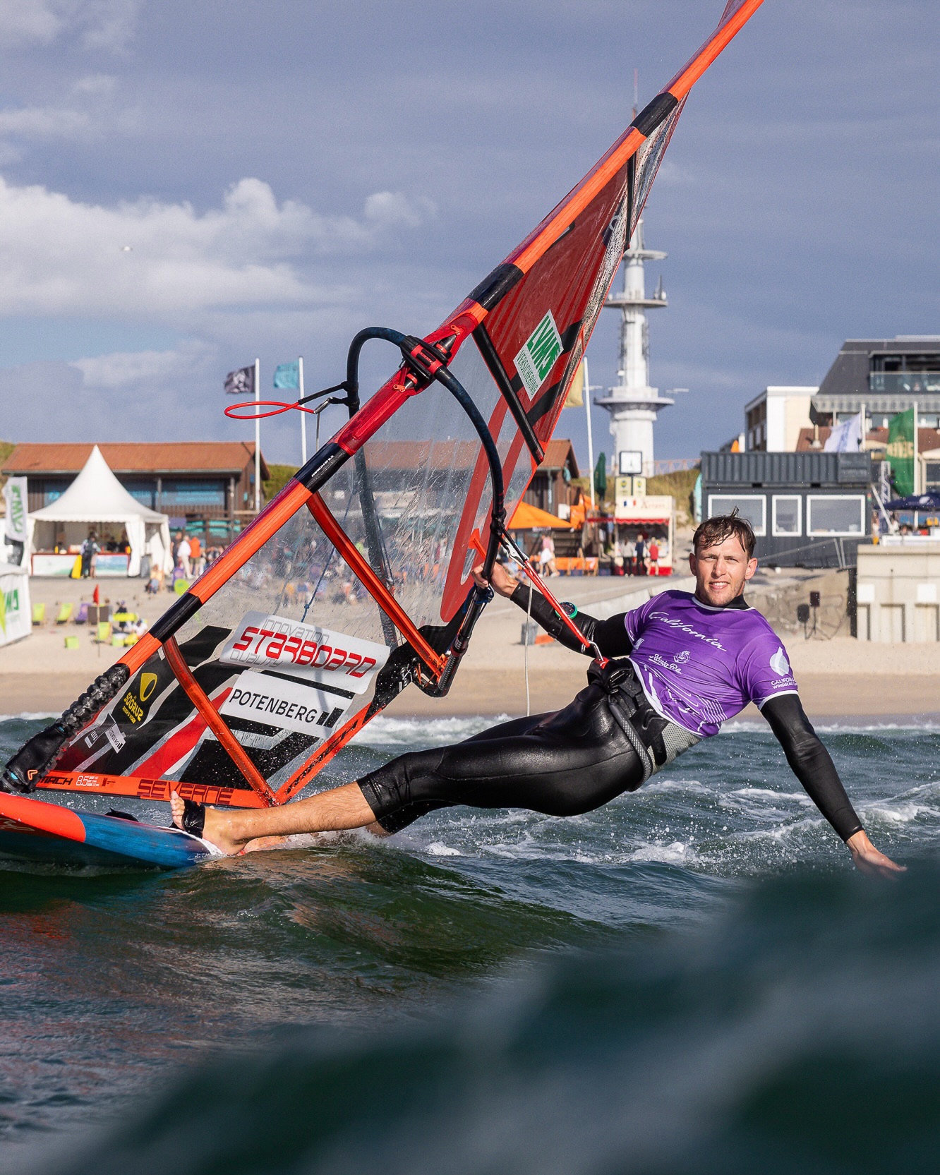 @fabi_thewolf is the 2026 German Champion. 🏆🇩🇪
An incredible week at the California Windsurf Cup on Sylt saw Fabi win 12 out of 14 races to secure the national title. Six days of racing, all kinds of North Sea conditions, and a performance that spoke for itself.
Congrats, @fabi_thewolf ! 🤙
📸: @henningvonjagow
#windsurfcupsylt #season2026 #deutschermeister #windsurfen #foiling