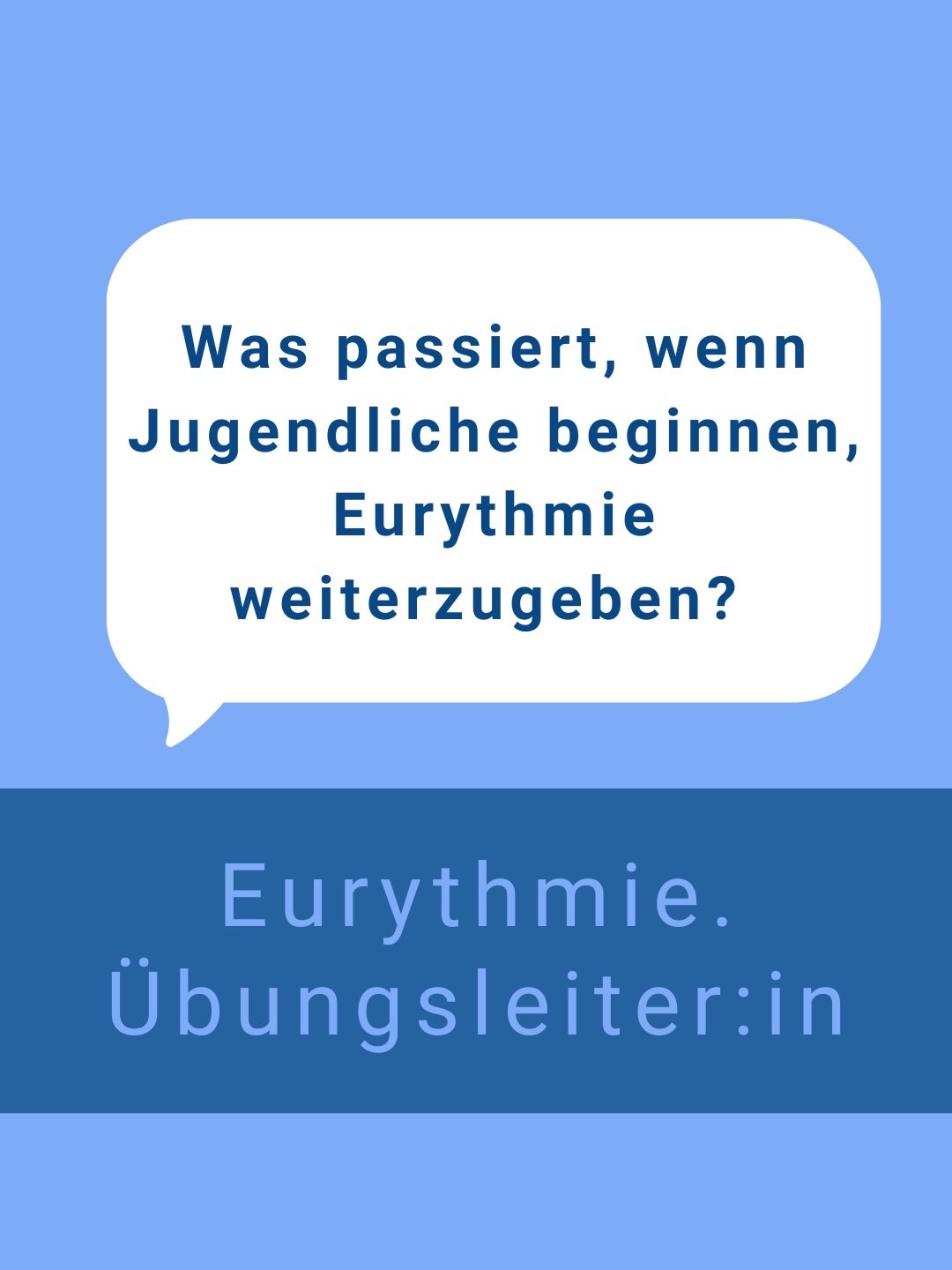 Jede Ausbildung beginnt lange vor dem Berufsabschluss.
Sie beginnt dort, wo Menschen erleben, dass sie mit ihrem Können etwas bewirken können.
Mit der Jugendqualifikation möchten wir Jugendlichen einen solchen Erfahrungsraum eröffnen. Sie übernehmen erste Verantwortung, sammeln praktische Erfahrungen und entwickeln Vertrauen in die eigenen Fähigkeiten.
Vielleicht braucht Eurythmie genau solche Zwischenschritte: Formate, die nicht den ganzen Beruf vorwegnehmen, sondern einen guten nächsten Schritt ermöglichen.
Kennt ihr Jugendliche, für die dieser Weg interessant sein könnte? Dann erzählt ihnen gerne von dieser Möglichkeit.
Noch mehr Infos findet ihr auf unserer Webseite: Link in Bio
EURYTHMIE
ENTWICKLUNG
GEMEINSCHAFT
PRAXIS