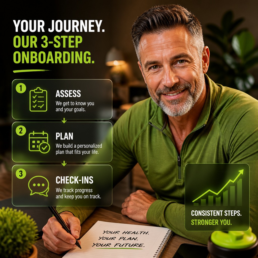 I’m Bruce - and I’ll guide you through a simple, personalised wellness plan that actually moves the dial. Step 1: we do a full assessment to understand your goals and habits. Step 2: I create a tailored product and nutrition plan just for you. Step 3: regular check-ins keep you on track and adjusting for real progress. Expect more energy, clearer habits, and measurable weight trends - results you can see. Guaranteed progress, backed by our approach. “I finally feel in control and stronger every week,” says one happy client. Ready to start? Link in bio. 💪🌿✨ #WellnessCoach #WeightManagement #NZHealth #PersonalisedPlan #HerbalNutrition #HealthyHabits #EnergyBoost #CoachBruce