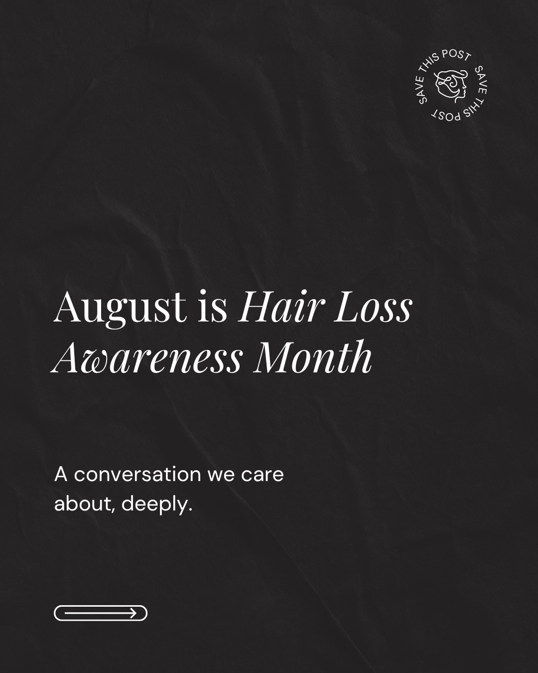 August is Hair Loss Awareness Month, and it is a conversation we care about deeply.
Hair loss touches millions of people, and yet so many go through it quietly, feeling like they are the only one. You are not. This month we are sharing the facts, the causes, and the real ways we can support you, because understanding what is happening is the first step toward feeling like yourself again.
Follow along all month. And if you have questions, our door is always open!
#hairlossawareness #healthyhair #scalphealth #lelegancesalon #cheshirect