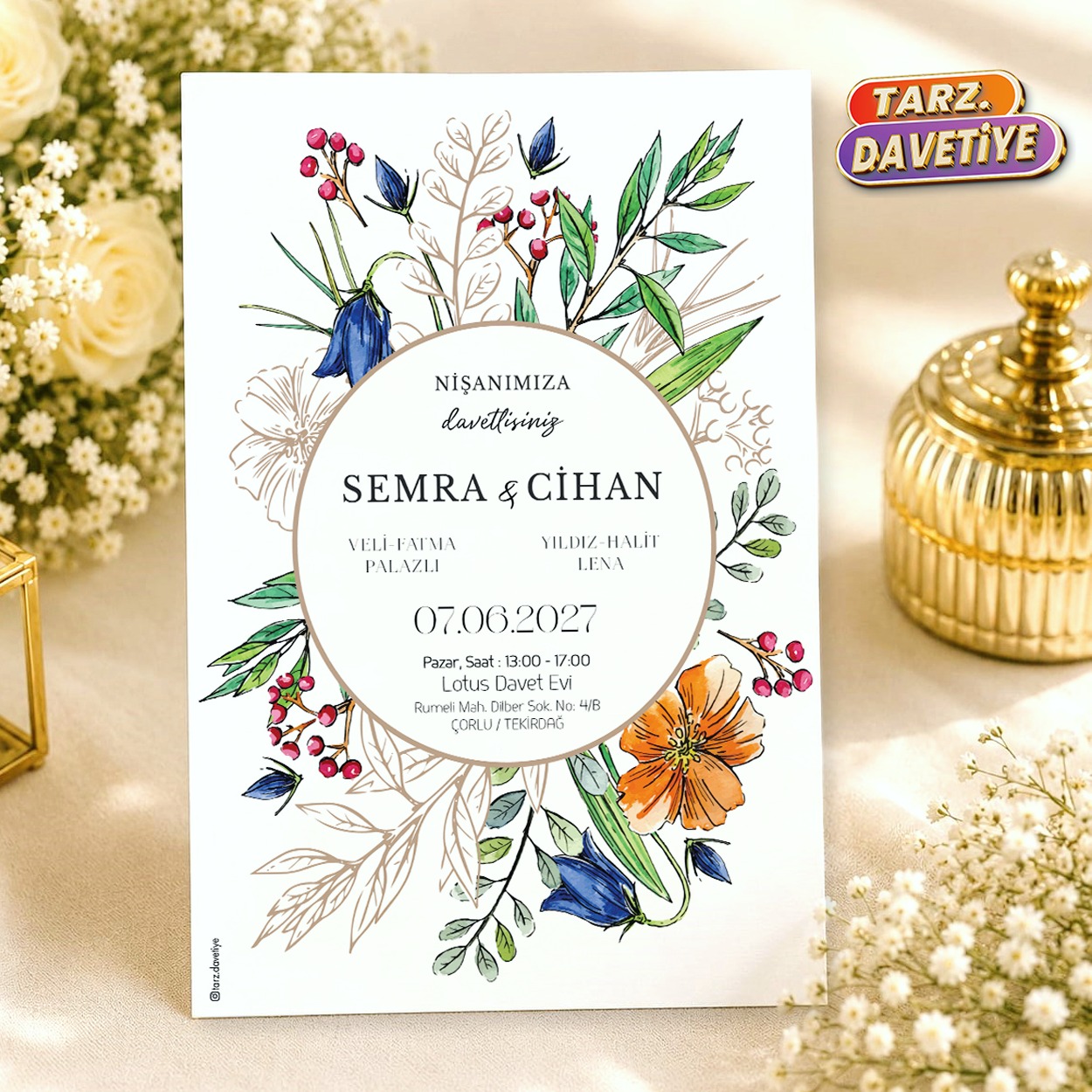 💍 1000 Adet Davetiye + Beyaz Zarf Sadece 3.300 TL!
Düğün hazırlığında bütçenizi zorlamadan şık ve farklı davetiyelere sahip olun.
Fiyat Listesi
• 1000 Adet – 3.300 TL
• 900 Adet – 3.000 TL
• 800 Adet – 2.750 TL
• 700 Adet – 2.500 TL
• 600 Adet – 2.250 TL
• 500 Adet – 2.000 TL
• 400 Adet – 1.750 TL
• 300 Adet – 1.500 TL
• 200 Adet – 1.200 TL
• 100 Adet – 800 TL
✅ 12 × 18 cm davetiye takımı
✅ Beyaz zarf fiyata dahil
✅ Profesyonel ofset (matbaa) baskı
✅ Tasarım ve baskı ücreti dahil
✅ Ortalama 3 iş gününde üretim
✅ Türkiye'nin her yerine kargo (Kargo alıcıya aittir)
📲 WhatsApp Sipariş: 0539 243 15 09
💙 Online satışta 10. yıl
📍 Onur Matbaa – Çorlu / Tekirdağ
#davetiye
#düğündavetiyesi
#dugundavetiyesi
#nikahdavetiyesi
#sözdavetiyesi
#nişandavetiyesi
#kişiselledavetiye
#özeldavetiye
#modernDavetiye
#şıkdavetiye
#zarflıdavetiye
#ekonomikdavetiye
#düğünhazırlıkları
#evleniyoruz
#gelinadayı
#damatadayı
#düğün2026
#düğünorganizasyonu
#matbaabaskı
#tarzdavetiye