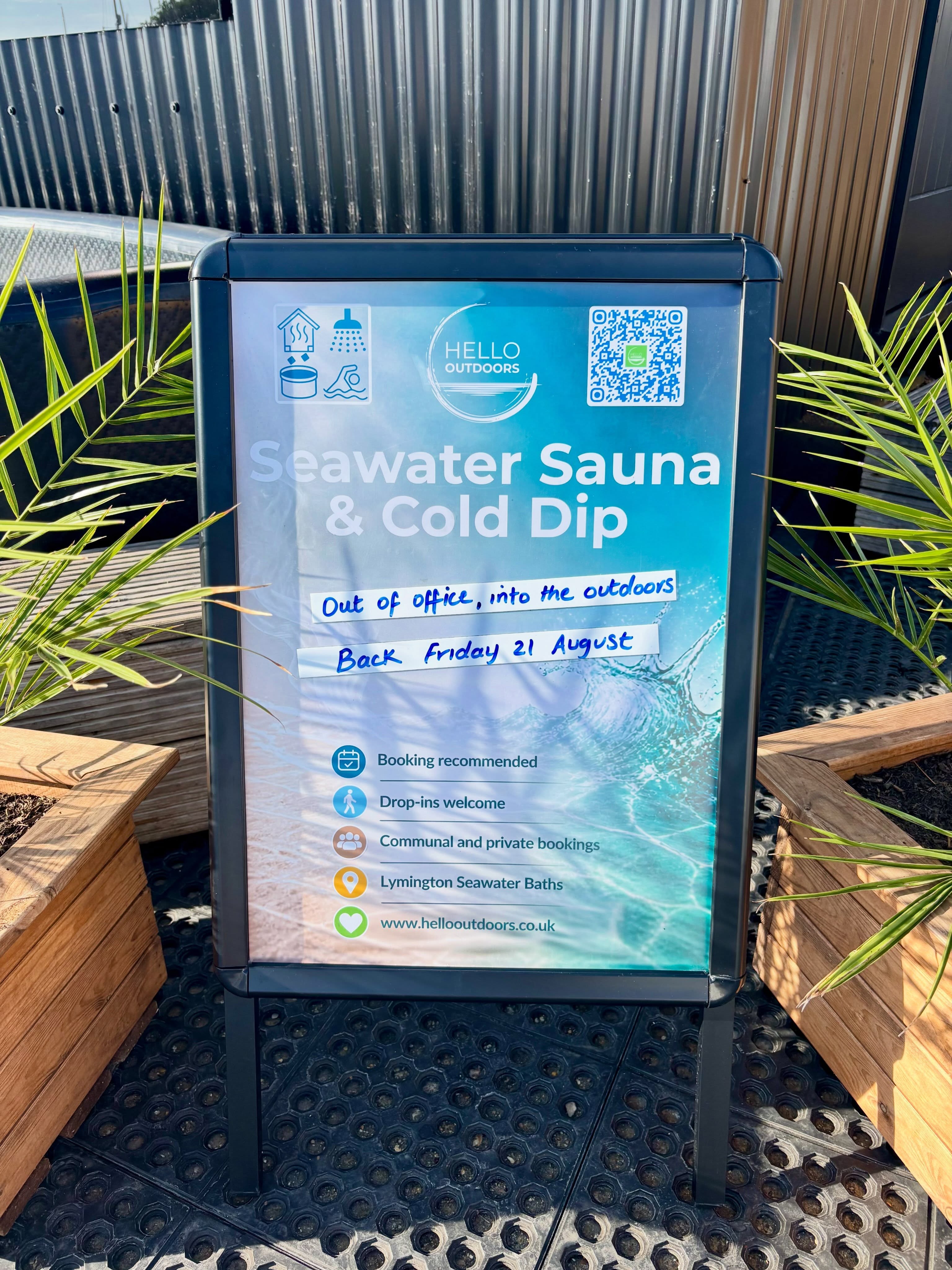 Gone sunbathing… back soon! 🔥
Our little seaside sauna is taking a well-earned summer snooze.
From Monday 3rd August, the Hello Outdoors Seawater Sauna will be closing for a short break before firing back up on Friday 21st August.
Let’s face it… when the sun is doing the heating, even the sauna enjoys a holiday! 😎
But don’t worry—the best is yet to come.
As summer begins to fade and those crisp autumn mornings return, sauna season really comes alive. We’ll be opening up more communal sessions, private bookings, and bringing back some of your favourite experiences, including Seawater Rituals and Wild & Well Retreats. 🍂🔥🌊
We’ll be revealing our autumn programme soon, so keep watching this space…
Studio classes remain as scheduled.
Planning a celebration, catch-up with friends or a team get-together? Drop us a message now to book a private sauna session—we’ll have the fire ready for you when we’re back.
Until then… stay cool, enjoy the sunshine, and we’ll see you back in the heat from 21st August! ❤️
#seawatersauna #summerbreak #backsoon #excitingtimesahead #hampshirelife