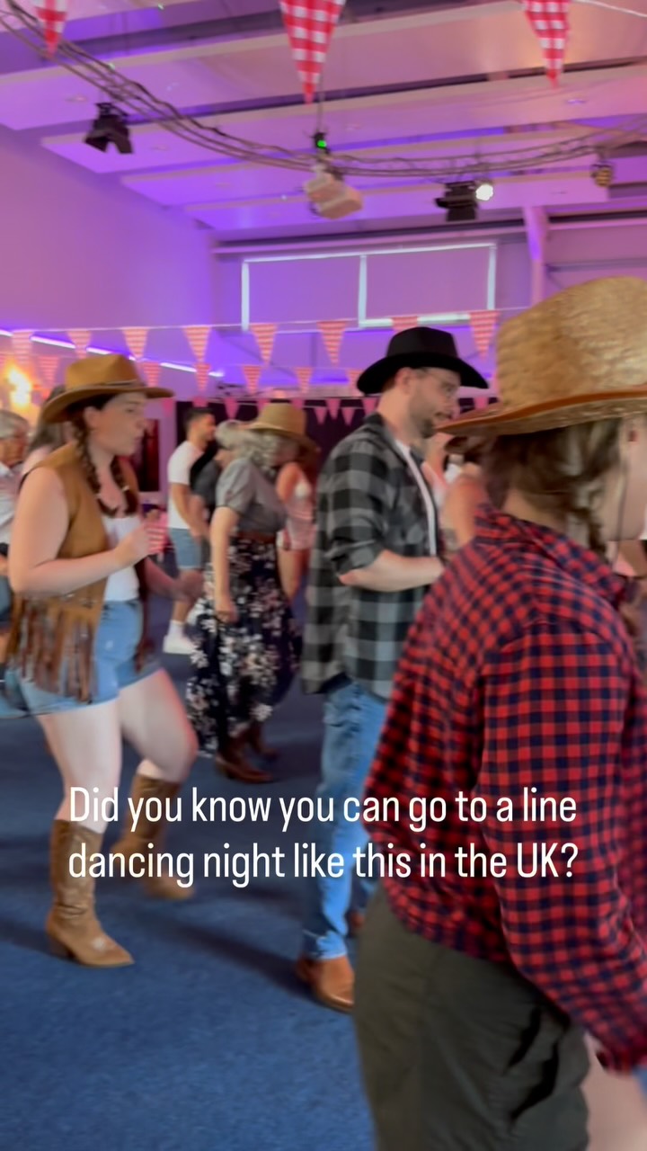 Do you love line dancing? Do you love country music? You’re in the right place! 🤠 👢
We host boot scootin’ line dance events in the midlands! Whether you missed out last time, new to us or back for another country night out we’ve got you covered! 🤩 Everyone is welcome so round up your friends, family and fellow line dancers.
A whole evening of country music, beginner friendly taught line dances, bring your own booze, a hot tasty dinner and big country vibes. Think boots, hats, tassels, you’ll fit right in. 👢
Join us on the 19th September 7-10pm, Malvern UK, tickets in bio.
#linedance #countrynight #linedanceevent #malvern #flofitness