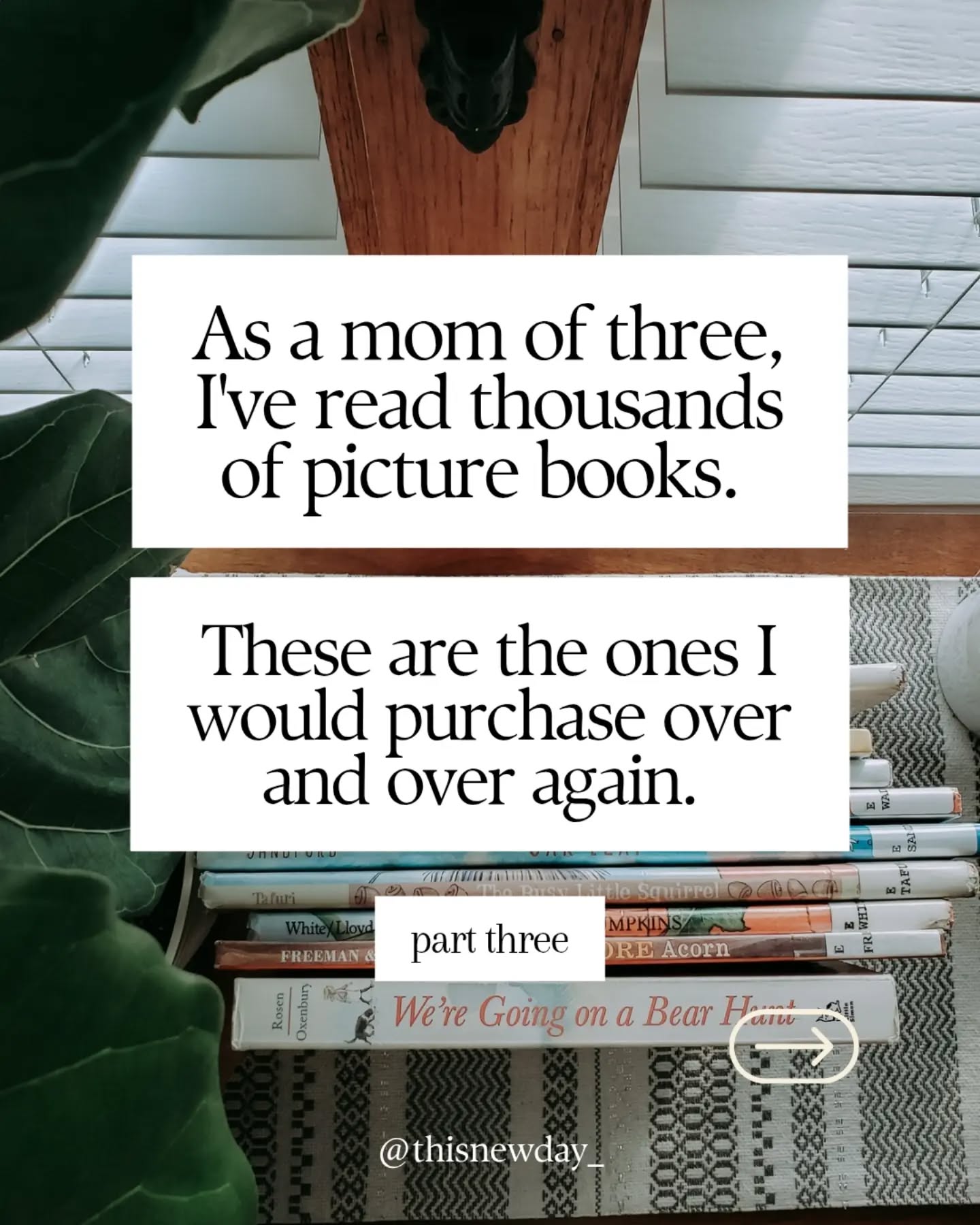 ✨ Comment "Favorite" for my full list of favorites from all 3 posts ⤵️
I have a bookshelf dedicated for our ultimate favorite picture books and these are all on it!! 😍 You should definitely check out my first and second round ups as well!
Our family loves picture books and I hope we never grow out of them because I love reading them as well! 💕
👋🏽 Do any of these make your list?
Books featured:
✨ Miss Prim Goes Wild by Katy Rose
✨ Locomotive by Brian Floca
✨ Make Way for McCloskey by Robert McCloskey
✨ Mr. Ferris and His Wheel by Kathryn Davis
✨ It Started With a P by Brittany Pomales
✨ Too Tall Houses by Gianna Marino
✨ James Herriot Treasury
✨ Imogene's Antlers by David Small
✨ The Reluctant Dragon by Kenneth Grahame
✨ Amos McGee Books by Philip Stead
.
.
#picturebooks #picturebookstack #kidsbookstagram #picturebooksofinstagram #favoritebooks
Kids bookstagram | book reviews | summer reading | homeschool mom | picture book lists | read alouds |