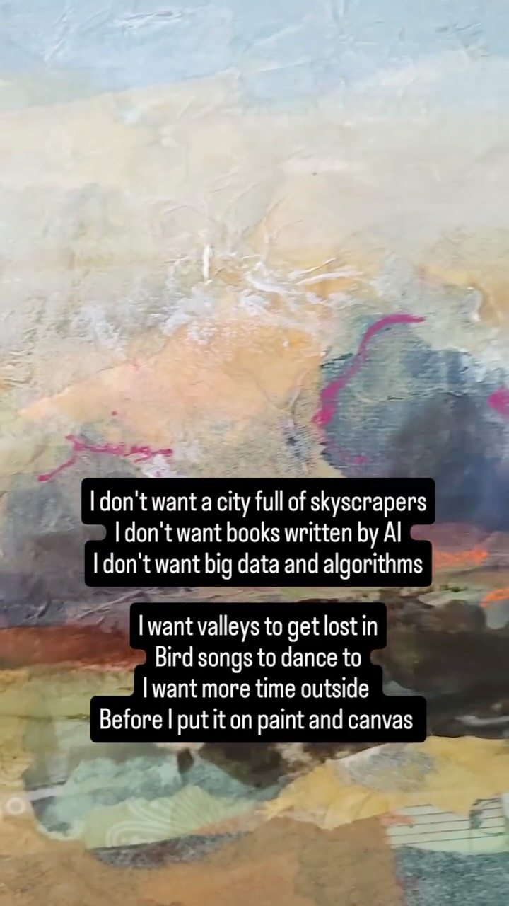 I think we're all missing the outdoors more than we realise.
Time to get out and paint ♥️ or just spend five minutes out somewhere you love.
#artinspiredbynature #outdoorarts #landscapeart #getoutdoors #lovelandscapes