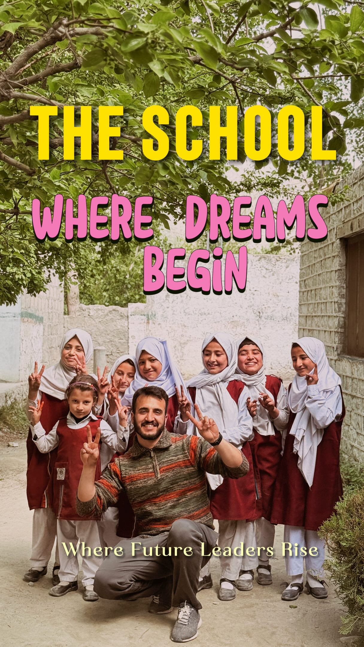 Let’s visit a local village school in Pakistan’s mountainous Gilgit - Baltistan region 🇵🇰
