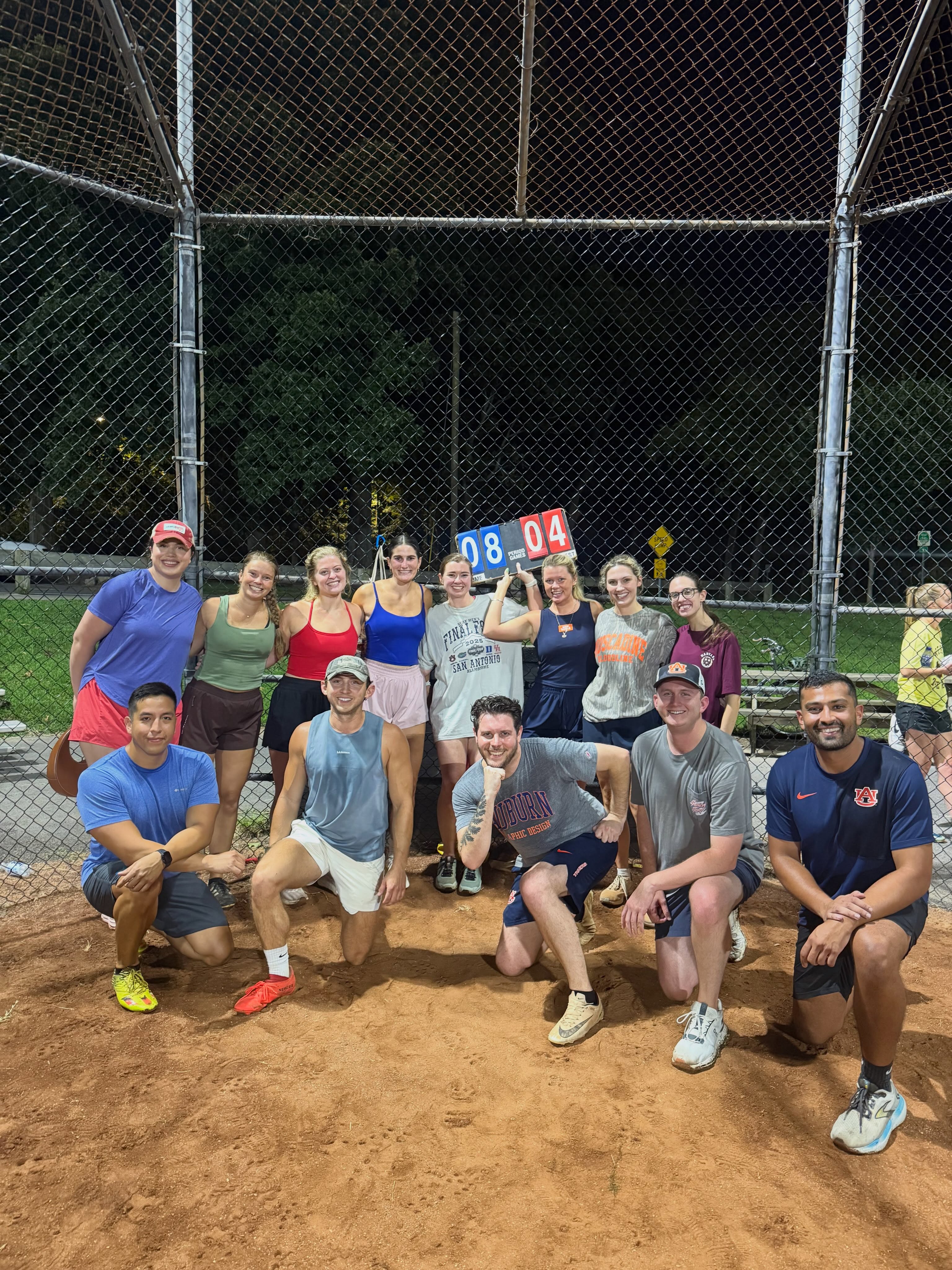 Our kickball team, The Kick Sixers, pulled through with another win tonight! @nslsports #NSLSports #PlayNSL #NSLKickball #KickinItWithNSL