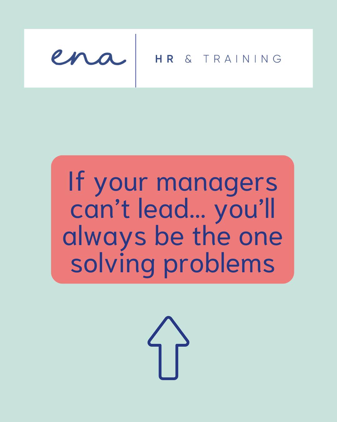 If your managers can’t lead, you’ll always be the one solving problems.
#hrtips #northampton #northamptonbusiness #humanresources #hr