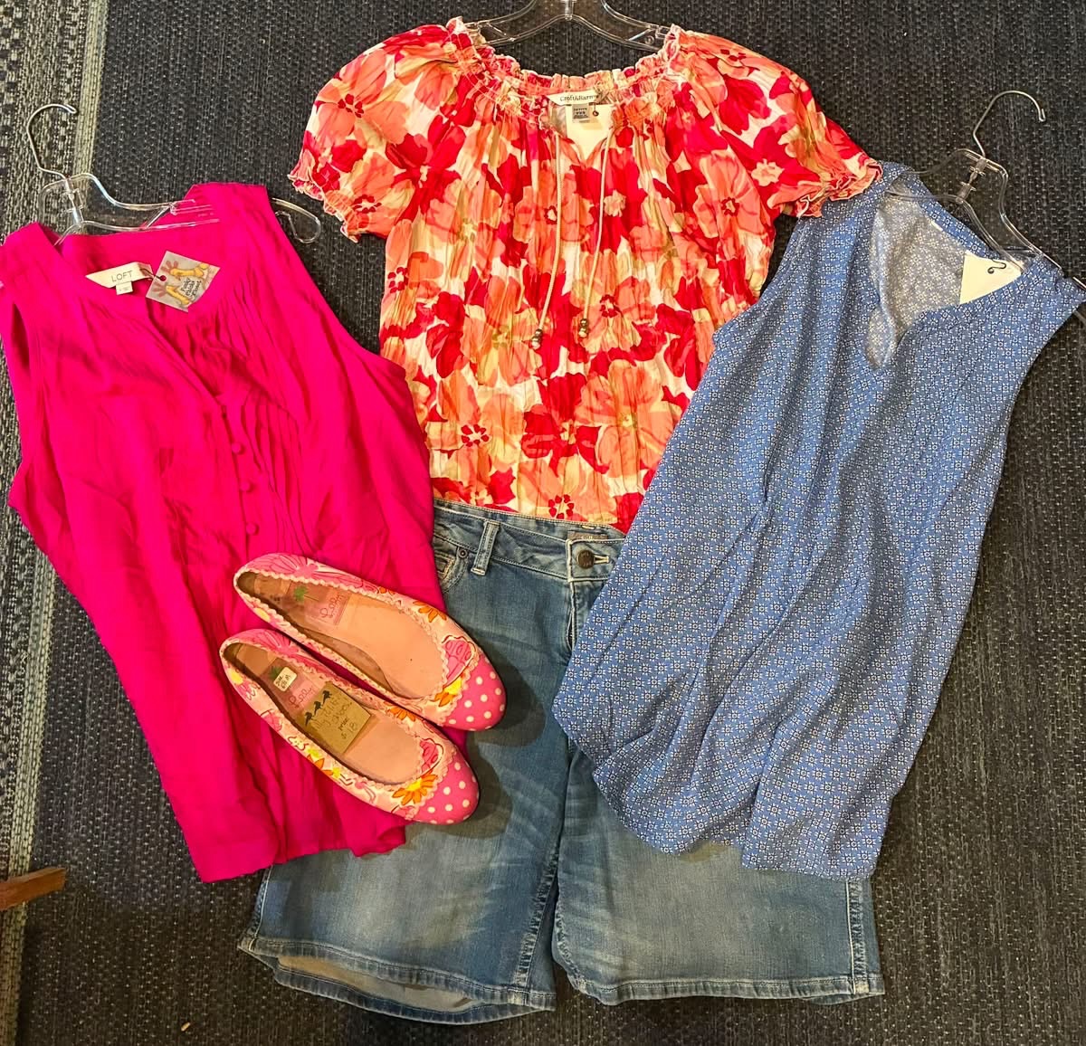 It has begun! BOGO 1/2 off SALE on most resale clothing in the Funky Chicks closet. Great finds and even better prices. See all details in store. Open every day in August!