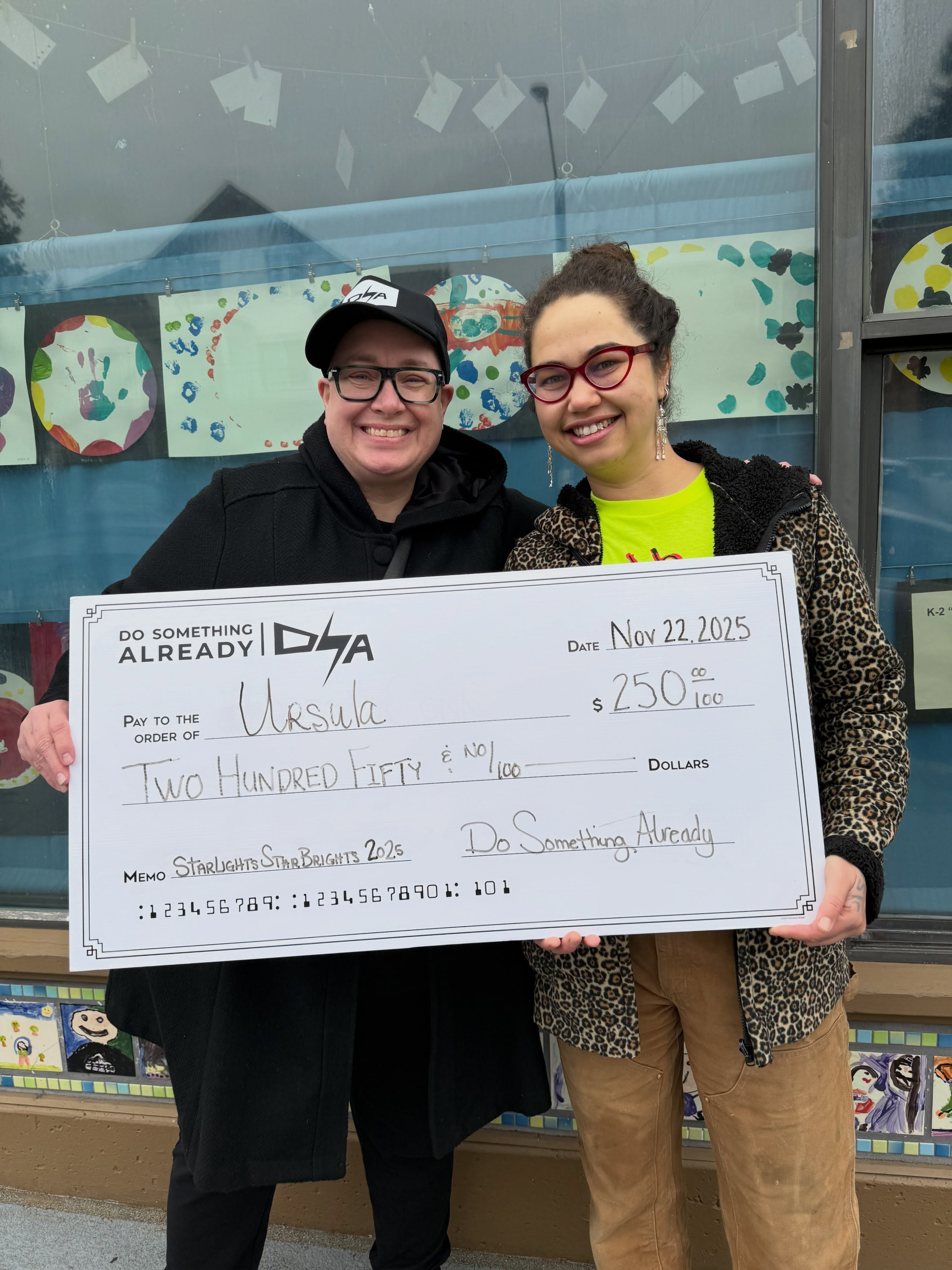 It is still Summer….but Fall and Winter are right around the corner. Which means our 3rd Annual StarLights/StarBrights Grants are coming right up! We can’t wait to share our level up with you all SOON!