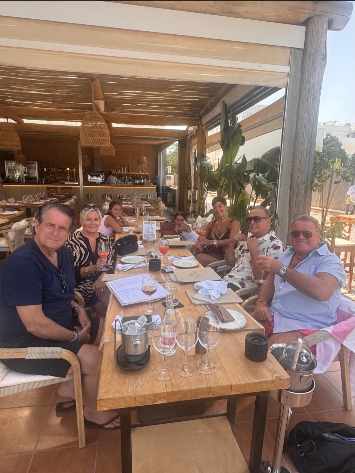 Restaurante Nami IBIZA, an Englishman an Irishman and some Germans ! Sangria de Cava with Sushi