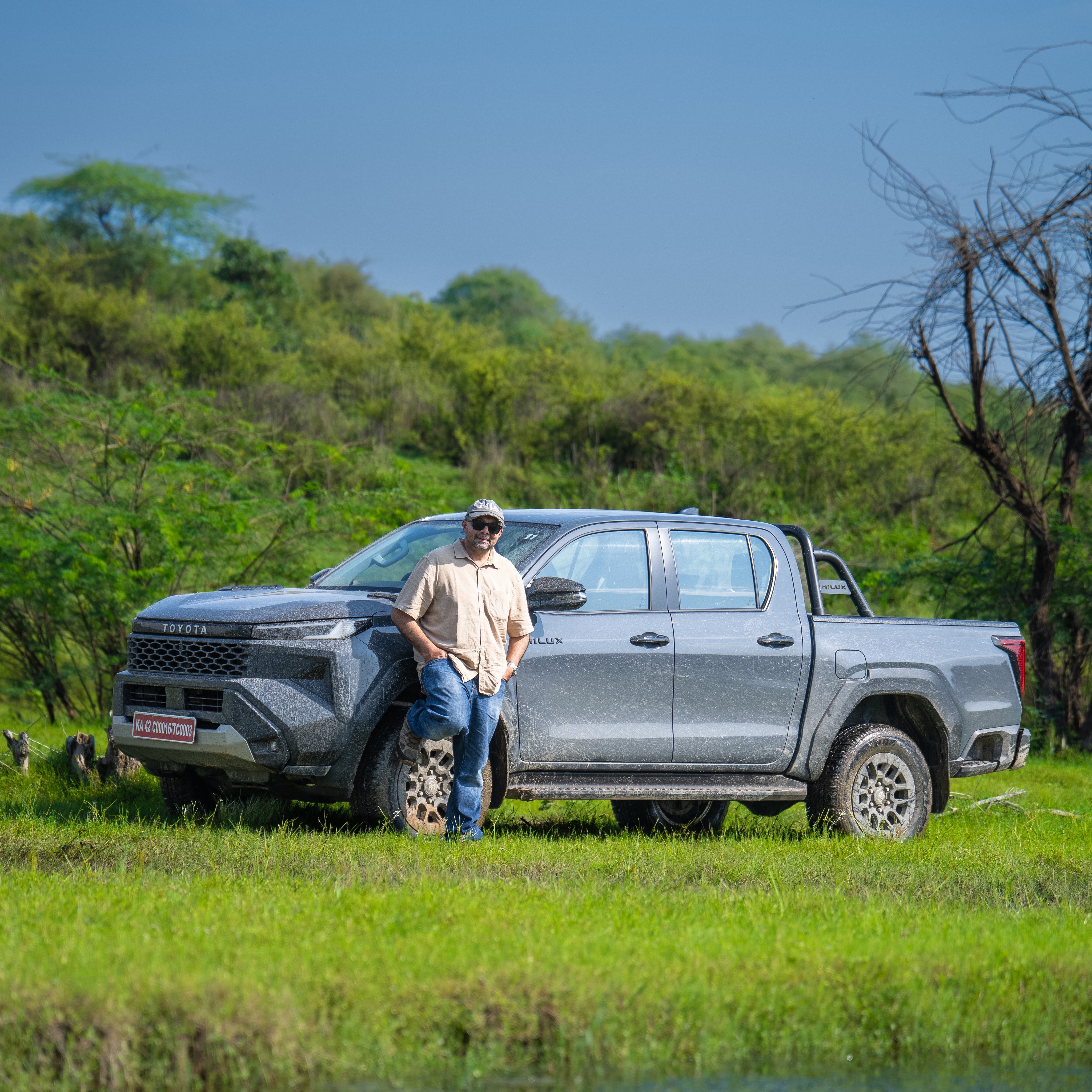 9th Generation Toyota Hilux.
First Drive. First Impressions.
Had the opportunity to attend the exclusive media drive hosted by Toyota India and put the all-new Hilux through its paces—both on and off the road.
As someone who spends most of his time teaching off-road driving, I'm always interested in what actually matters beyond the spec sheet: capability, drivetrain, traction, suspension, approach & departure angles, articulation, and how it behaves when the terrain gets challenging.
I've got plenty to share, but I'd rather answer the questions that matter to you.
👇 What do you want to know about the new Hilux?
• Off-road capability?
• 4WD system & low range?
• Suspension & articulation?
• Hill climbs, side slopes & technical trails?
• Comfort on-road vs off-road?
• Comparison with the previous Hilux or its competitors?
Drop your questions in the comments, and I'll cover them in my upcoming posts and videos.
Few photos courtesy: @aditya.kularia